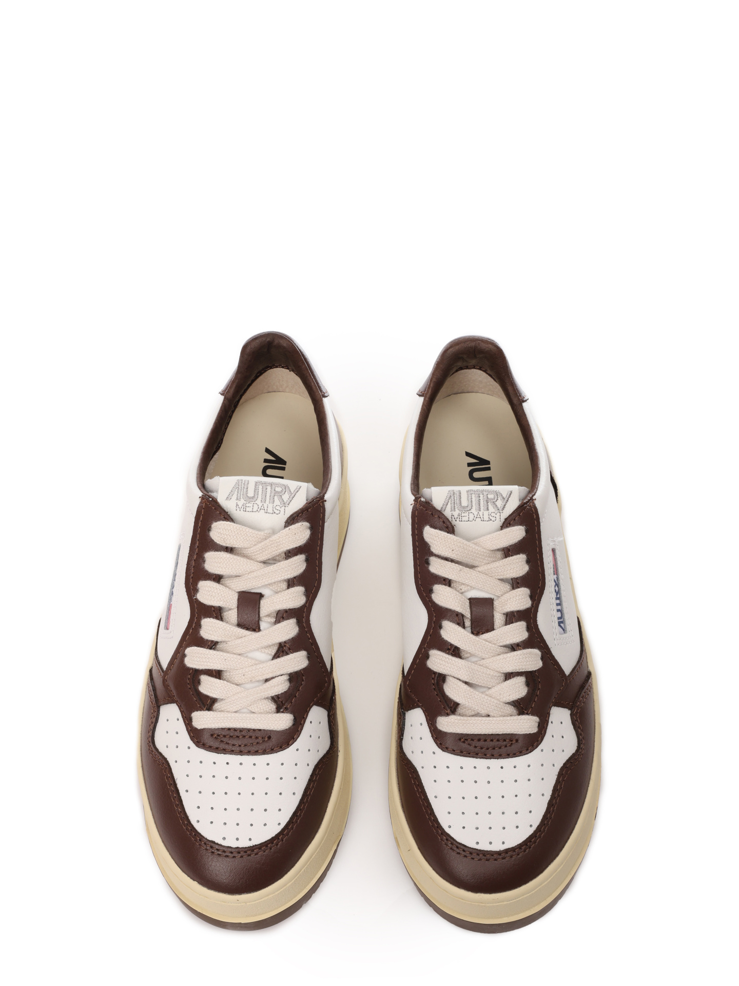 Кеды Autry PTLW-WB46 комбинированные женские на массивной подошве — купить в интернет-магазине Verdistore