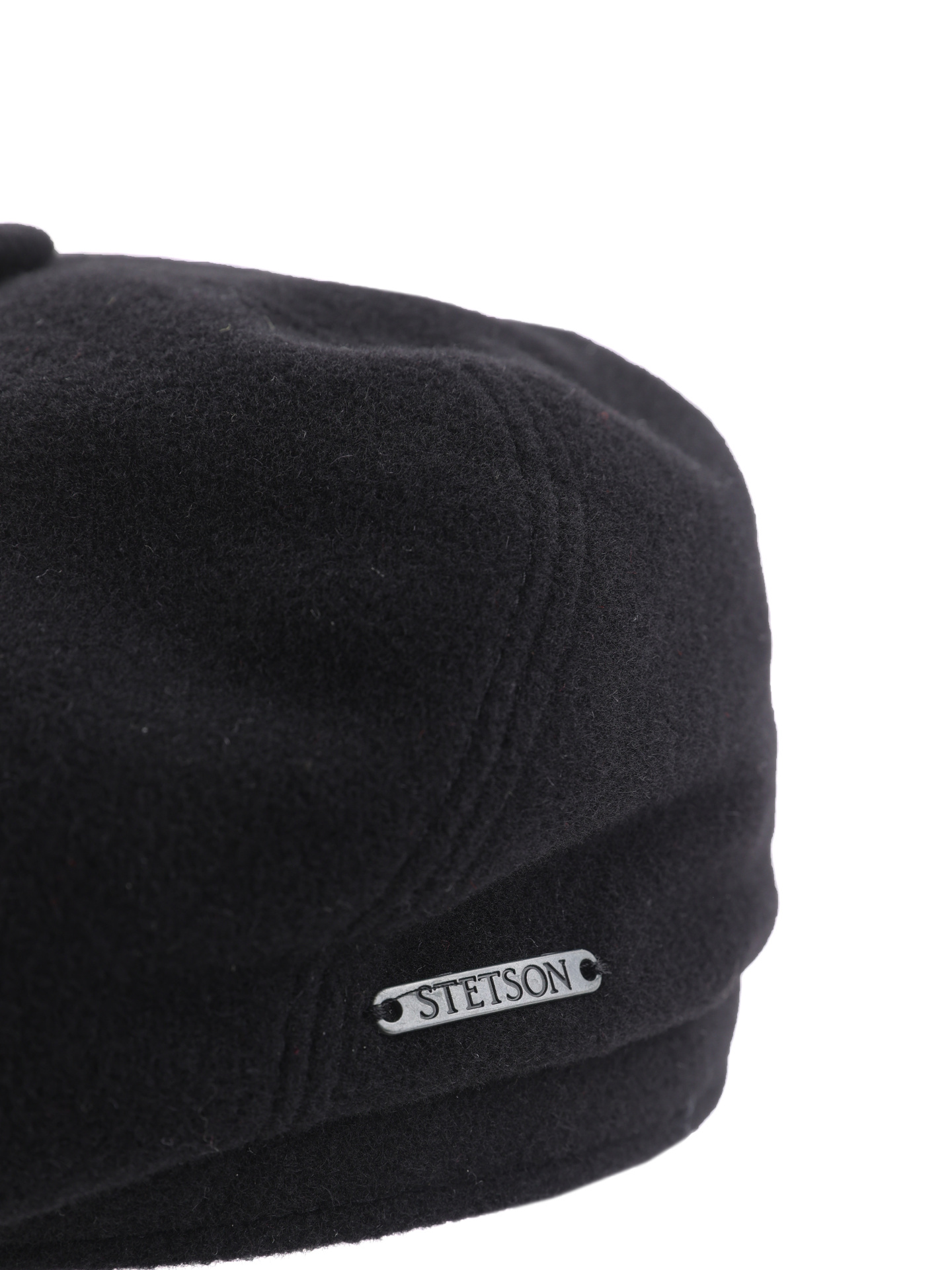 Кепка черная из мягкой ткани и с маленьким логотипом — купить в интернет-магазине Verdistore