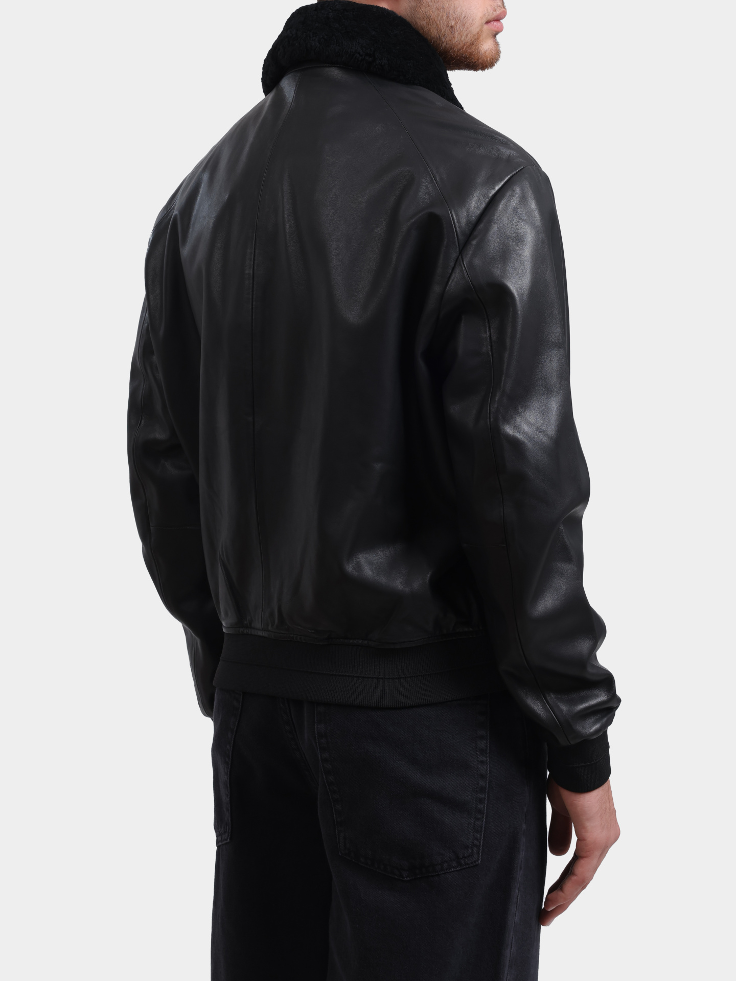 Куртка Calvin Klein K10K111937 кожаная мужская — купить в интернет-магазине Verdistore