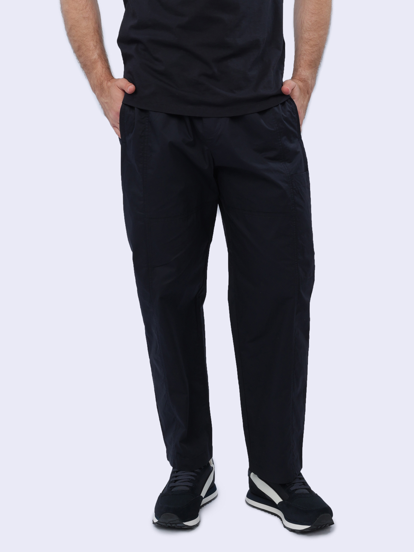 Брюки Armani Exchange 3DZPL7 ZN3CZ 1583 темно-синие мужские — купить в интернет-магазине Verdistore