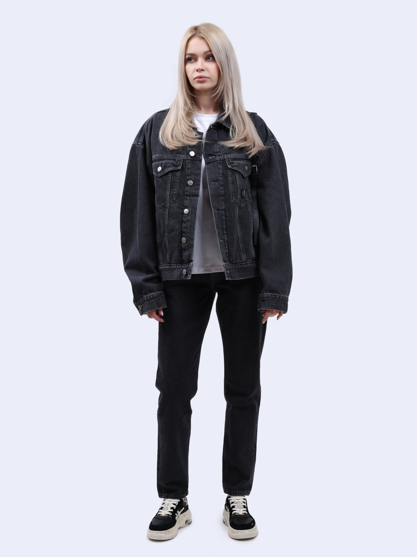 Куртка Calvin Klein Jeans J20J223711 1BZ джинсовая женская — купить в интернет-магазине Verdistore