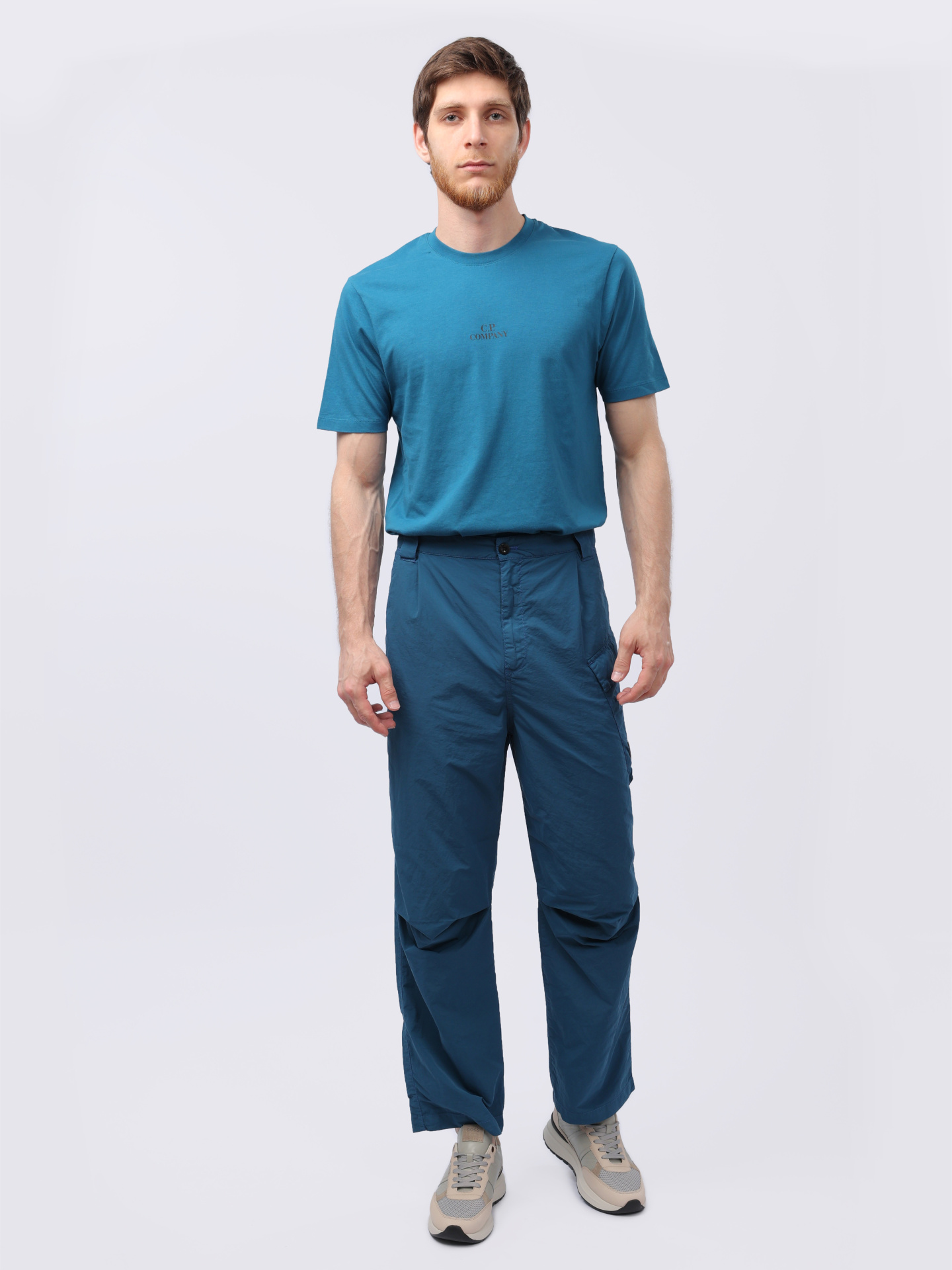 Брюки C.P. Company 16CMPA069A-005991G 848 синие мужские — купить в интернет-магазине Verdistore