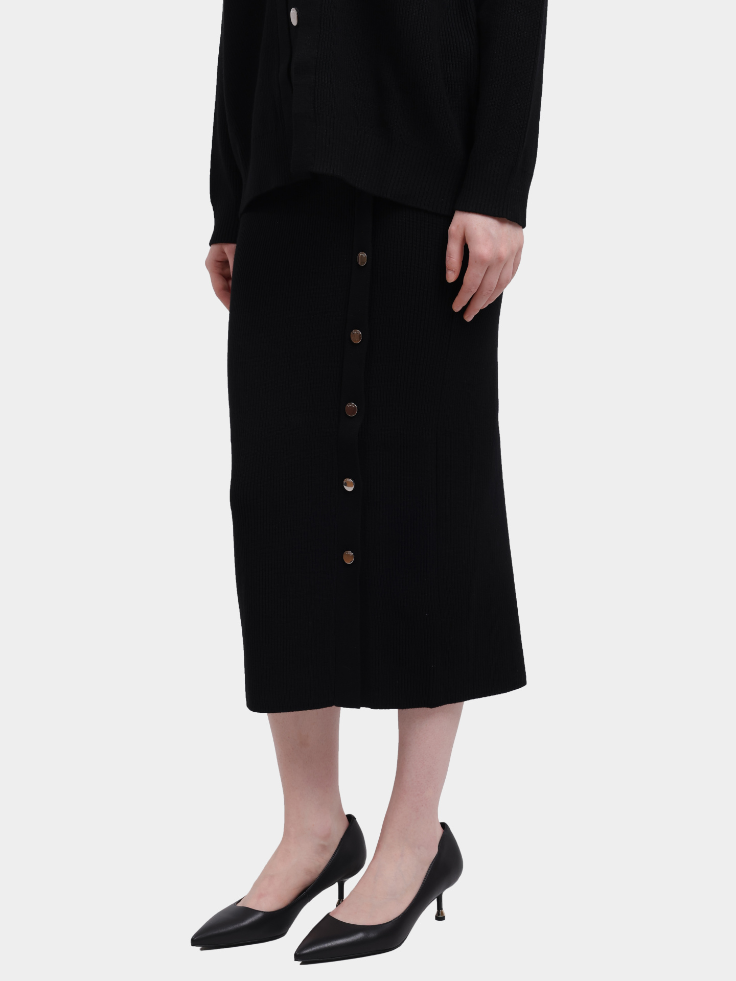 Юбка Liu-Jo MF5372 MS99E 22222 черная женская — купить в интернет-магазине Verdistore