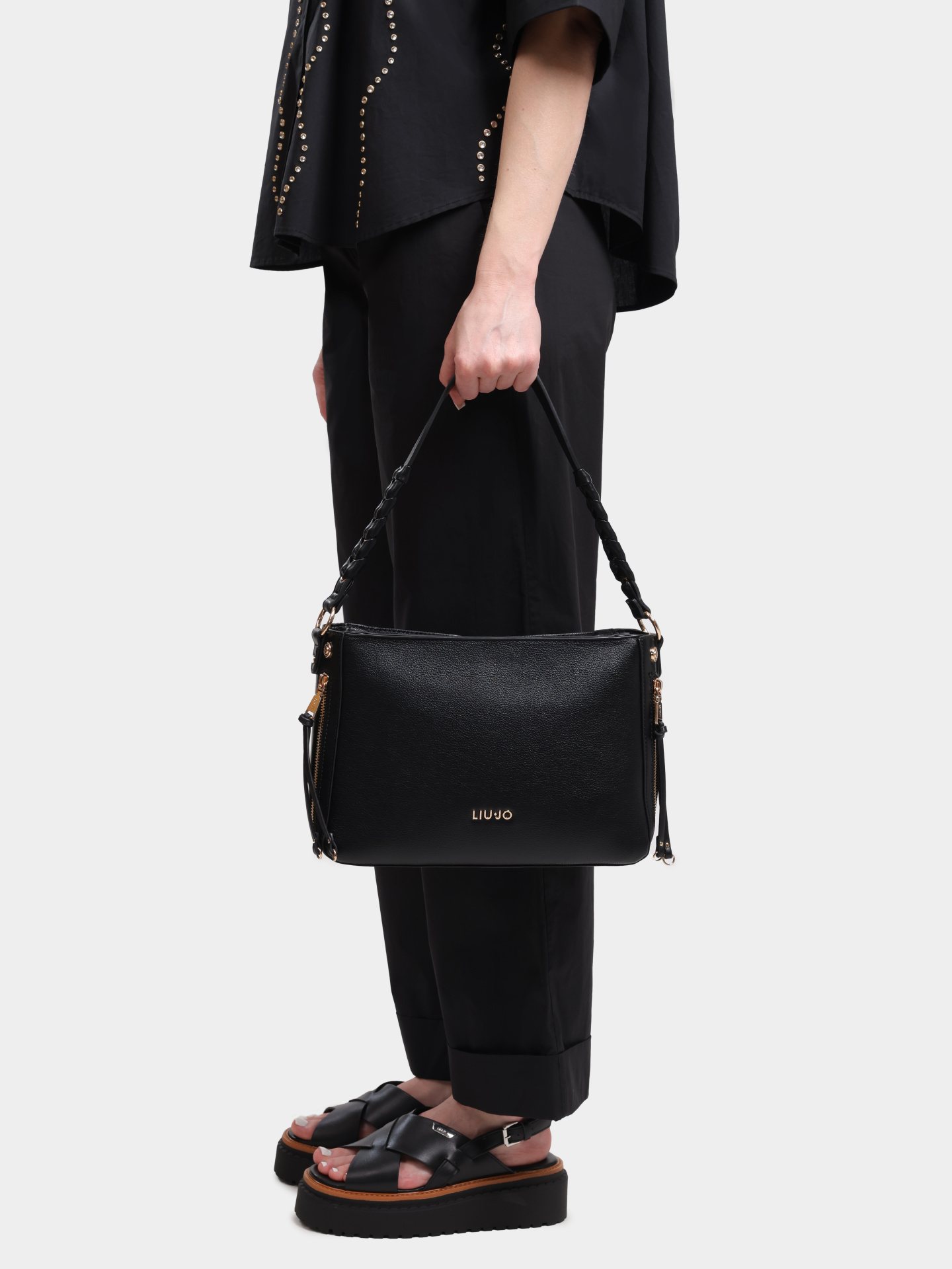 Cумка Liu-Jo AA6038 E1120 22222 черная женская — купить в интернет-магазине Verdistore