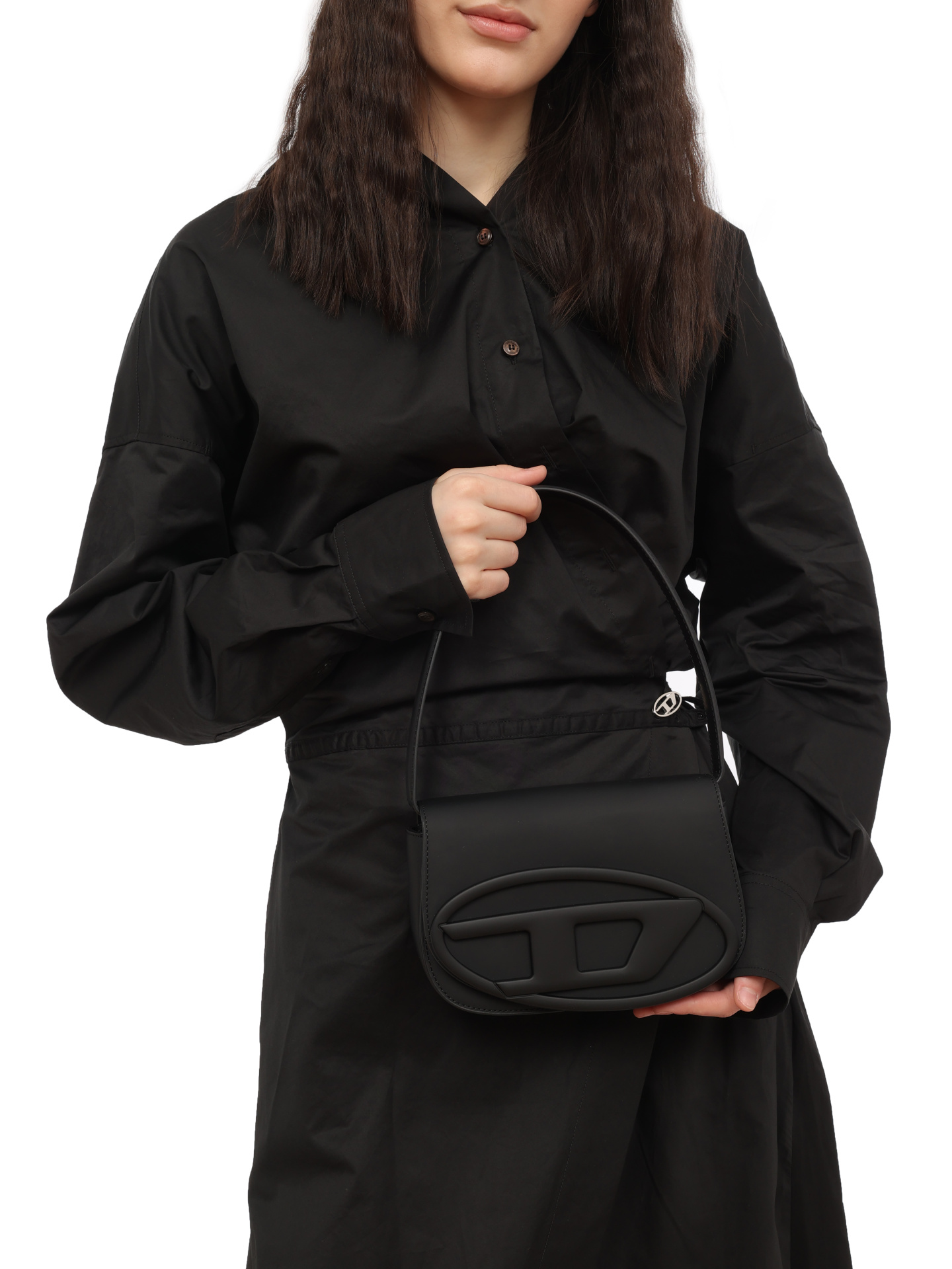Сумка Diesel X08396P6248T8013 черная женская — купить в интернет-магазине Verdistore