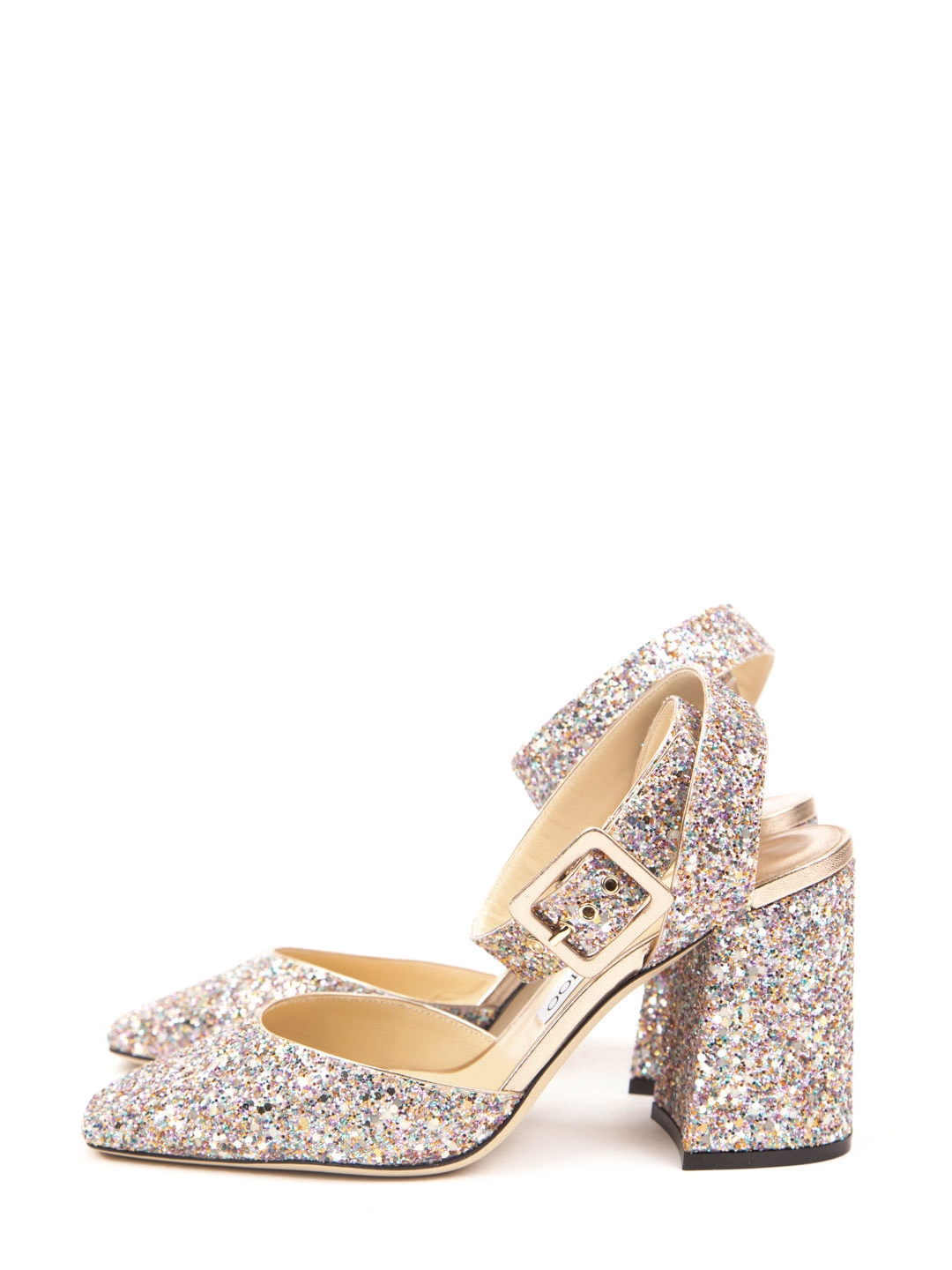 Комбинированные туфли Jinn 85 — купить в интернет-магазине Verdistore