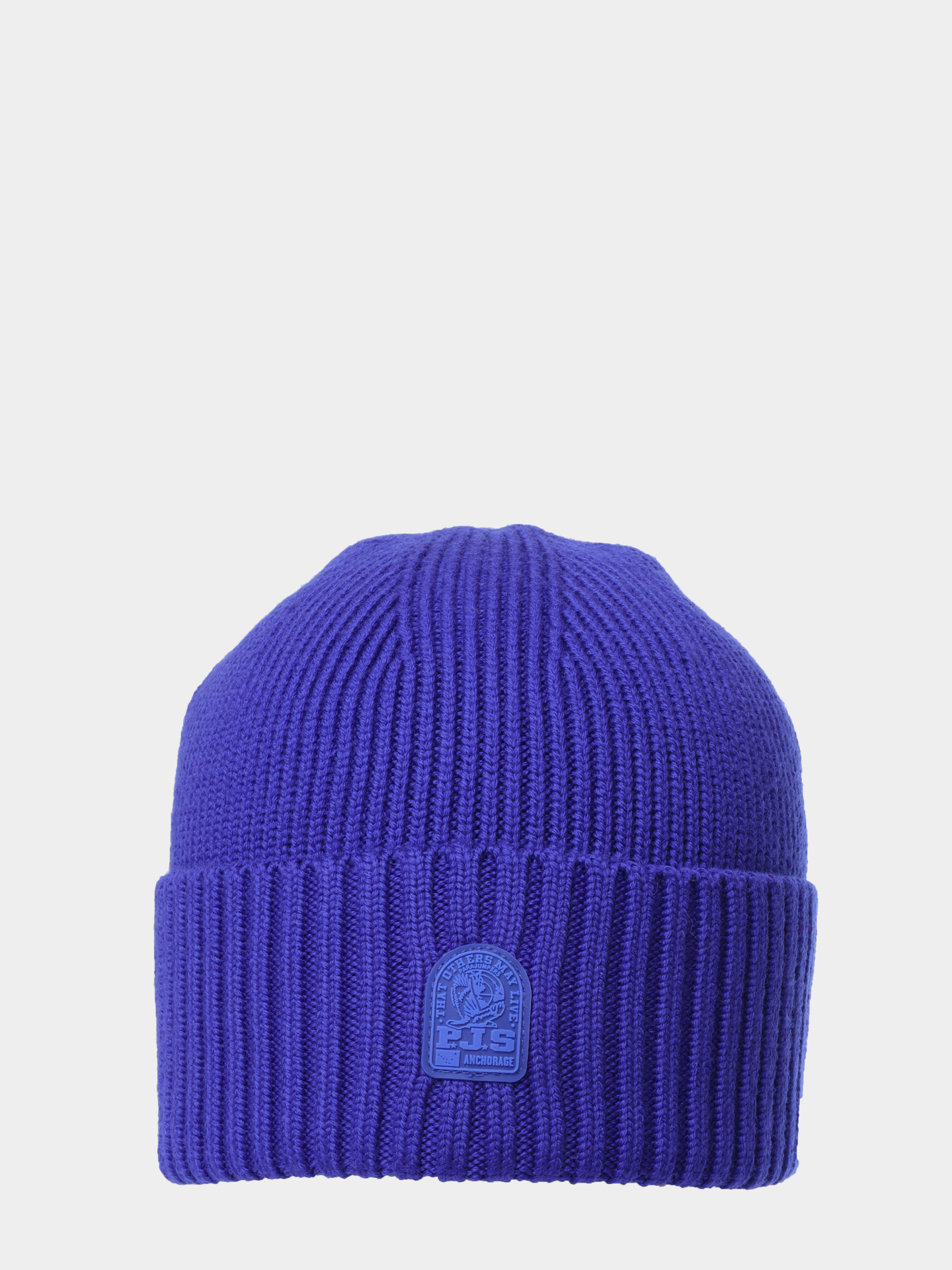 Шапка Parajumpers HA12 PLAIN BEANIE 234 мужская ярко-синия — купить в интернет-магазине Verdistore