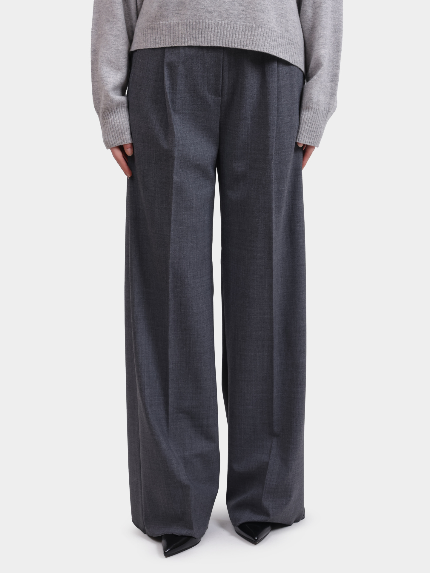 Брюки MARELLA DIORAMA 002 серые женские — купить в интернет-магазине Verdistore