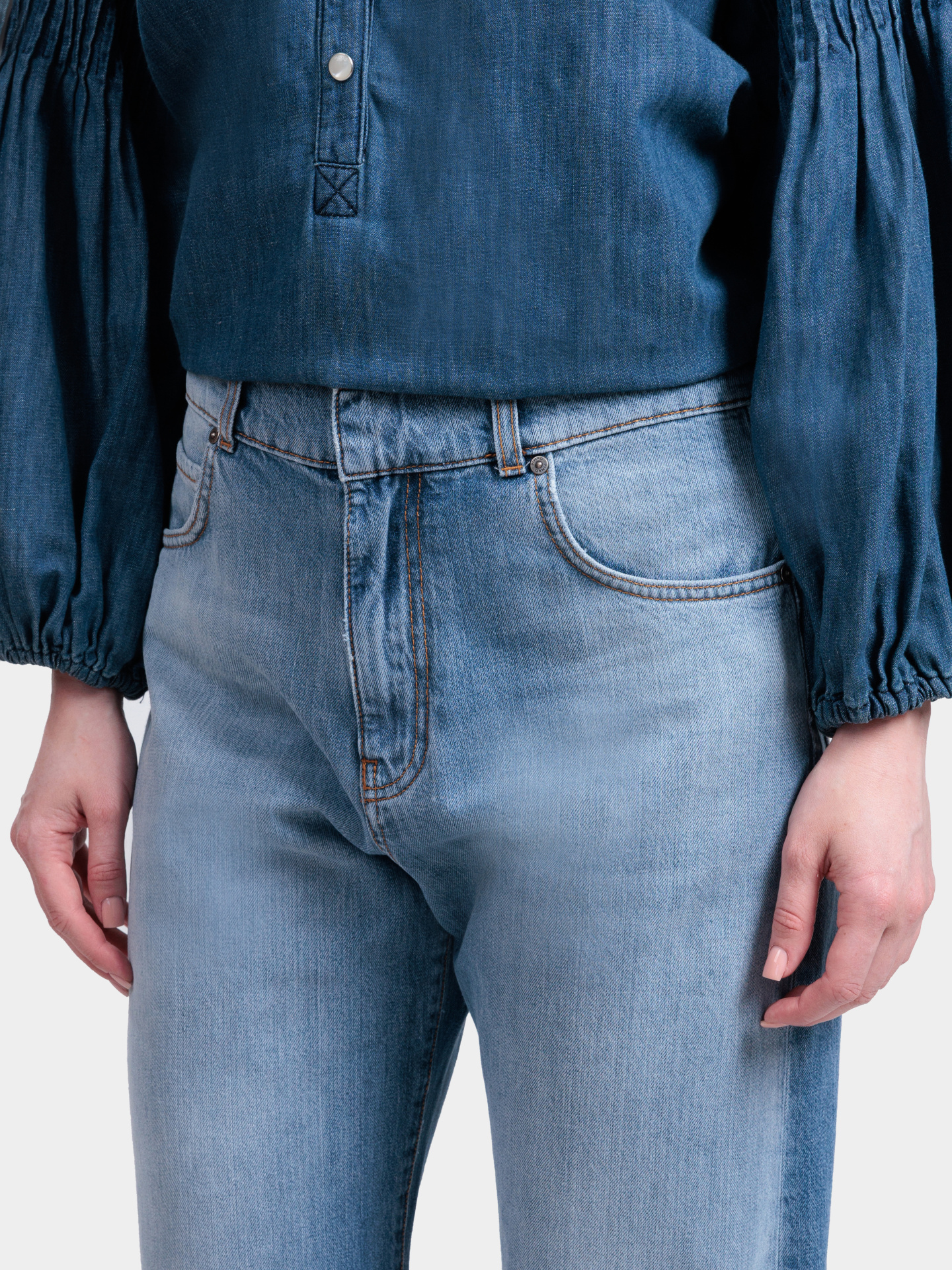 Джинсы Pinko 101733 A323 PJO голубые женские — купить в интернет-магазине Verdistore