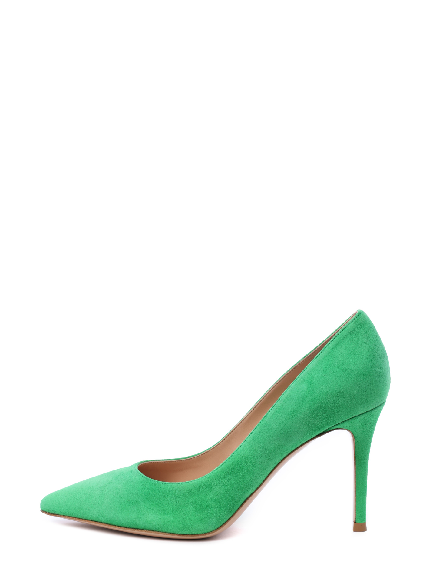 Туфли Gianvito Rossi G24580.85RIC.CAMGREE замшевые женские — купить в интернет-магазине Verdistore