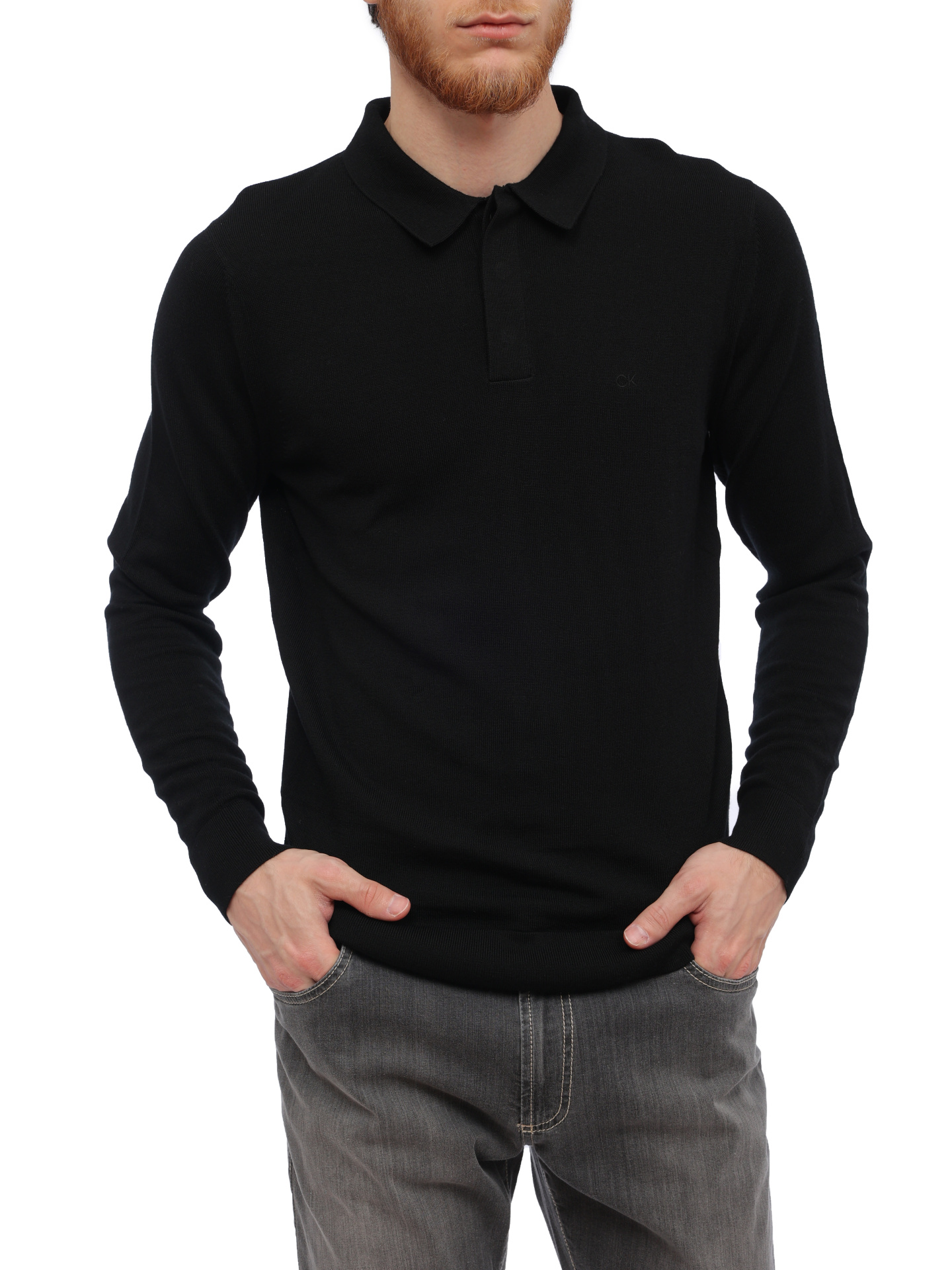 Свитер Calvin Klein K10K112217 шерстяной мужской — купить в интернет-магазине Verdistore