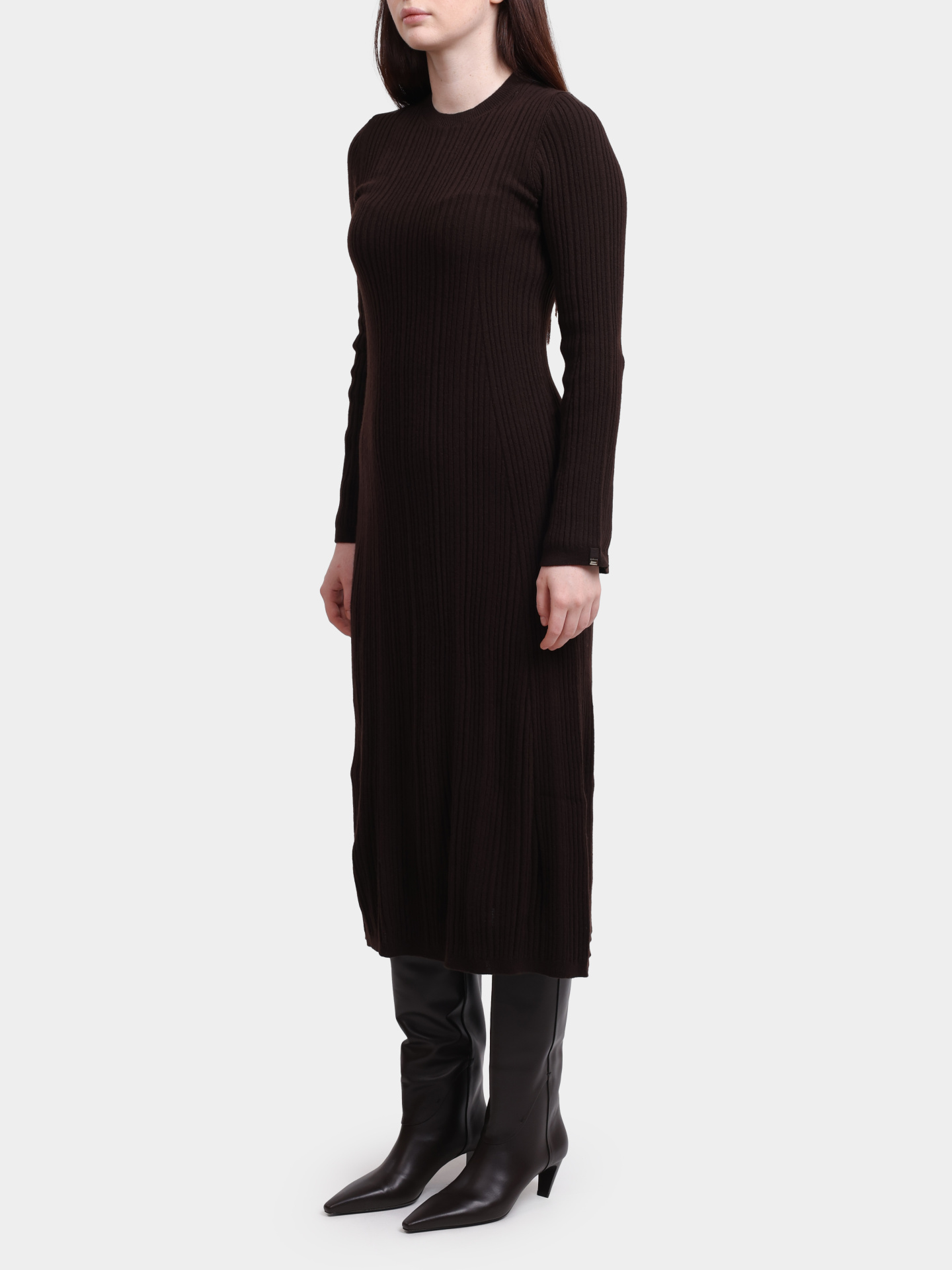 Платье Herno MAB00006D 70317 8990 шерстяное женское — купить в интернет-магазине Verdistore