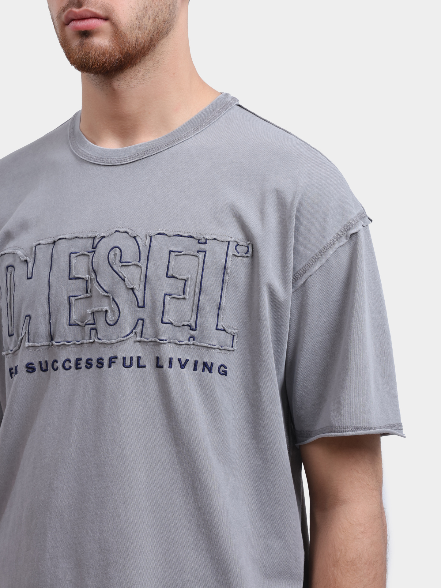 Футболка Diesel A210410KMAH97D хлопковая мужская — купить в интернет-магазине Verdistore