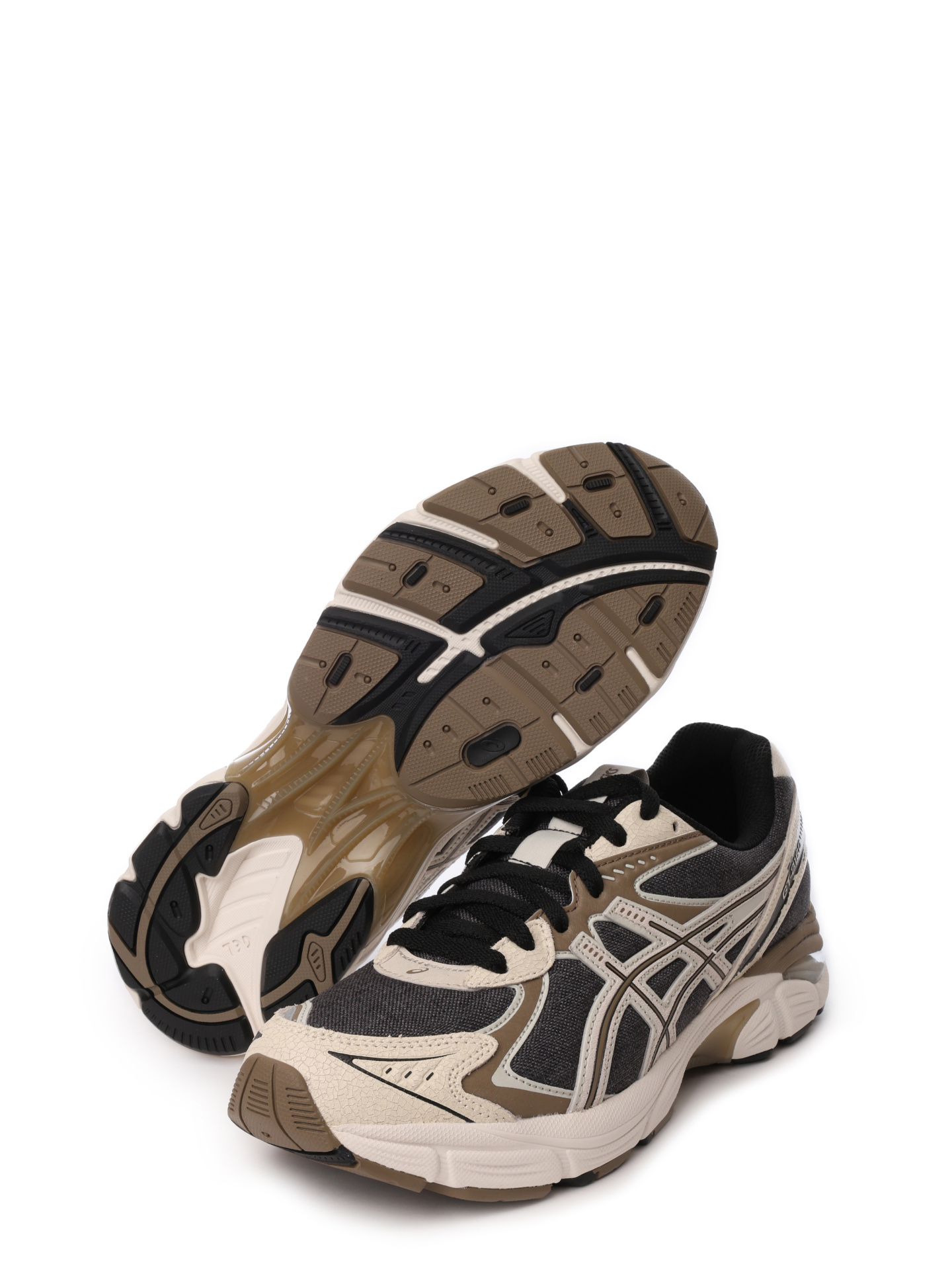 Кроссовки Asics 1203A415 001 серые мужские с бежевыми вставками — купить в интернет-магазине Verdistore