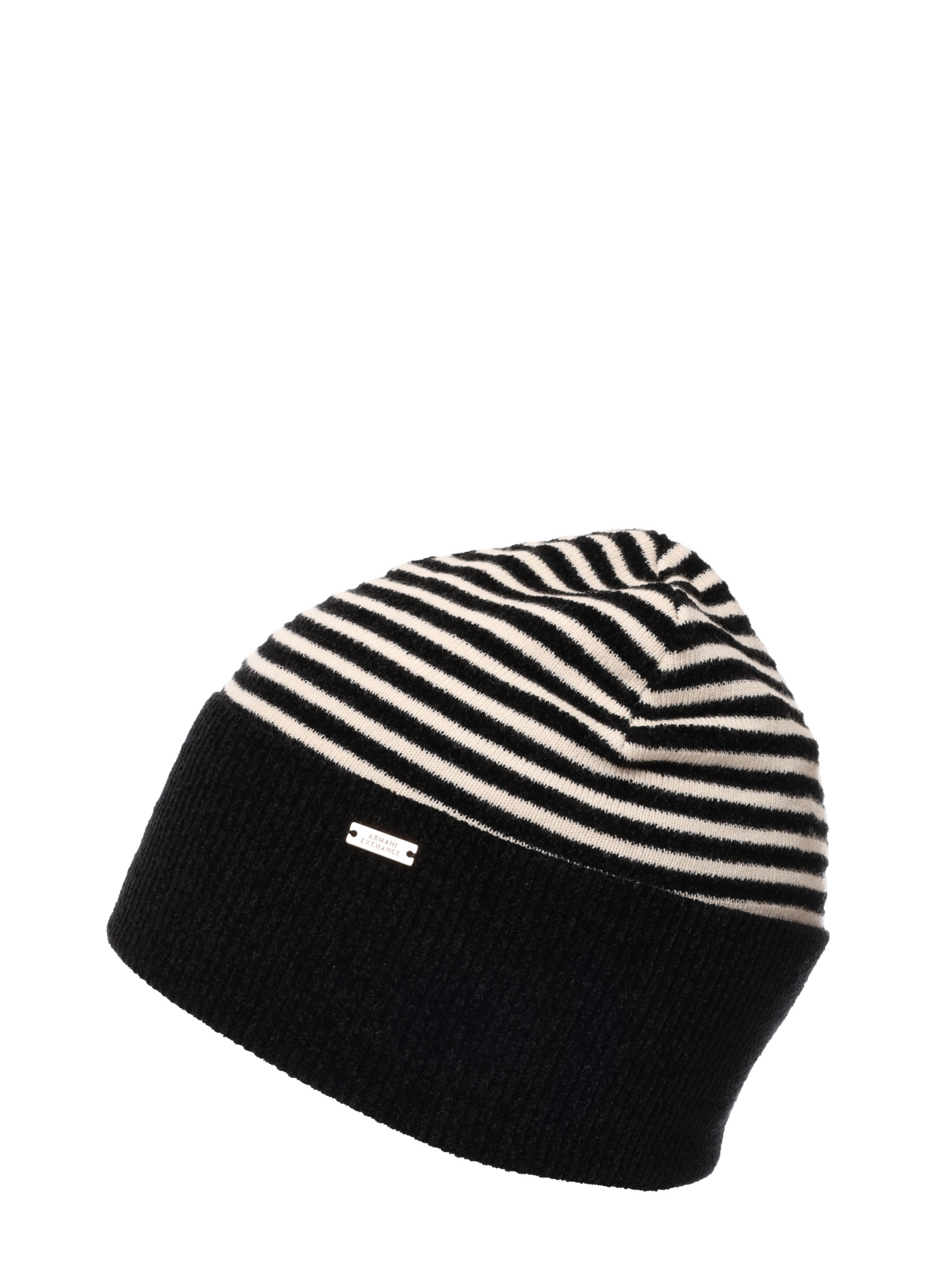 Шапка Armani Exchange 944661 4F303 30321 полосатая женская — купить в интернет-магазине Verdistore