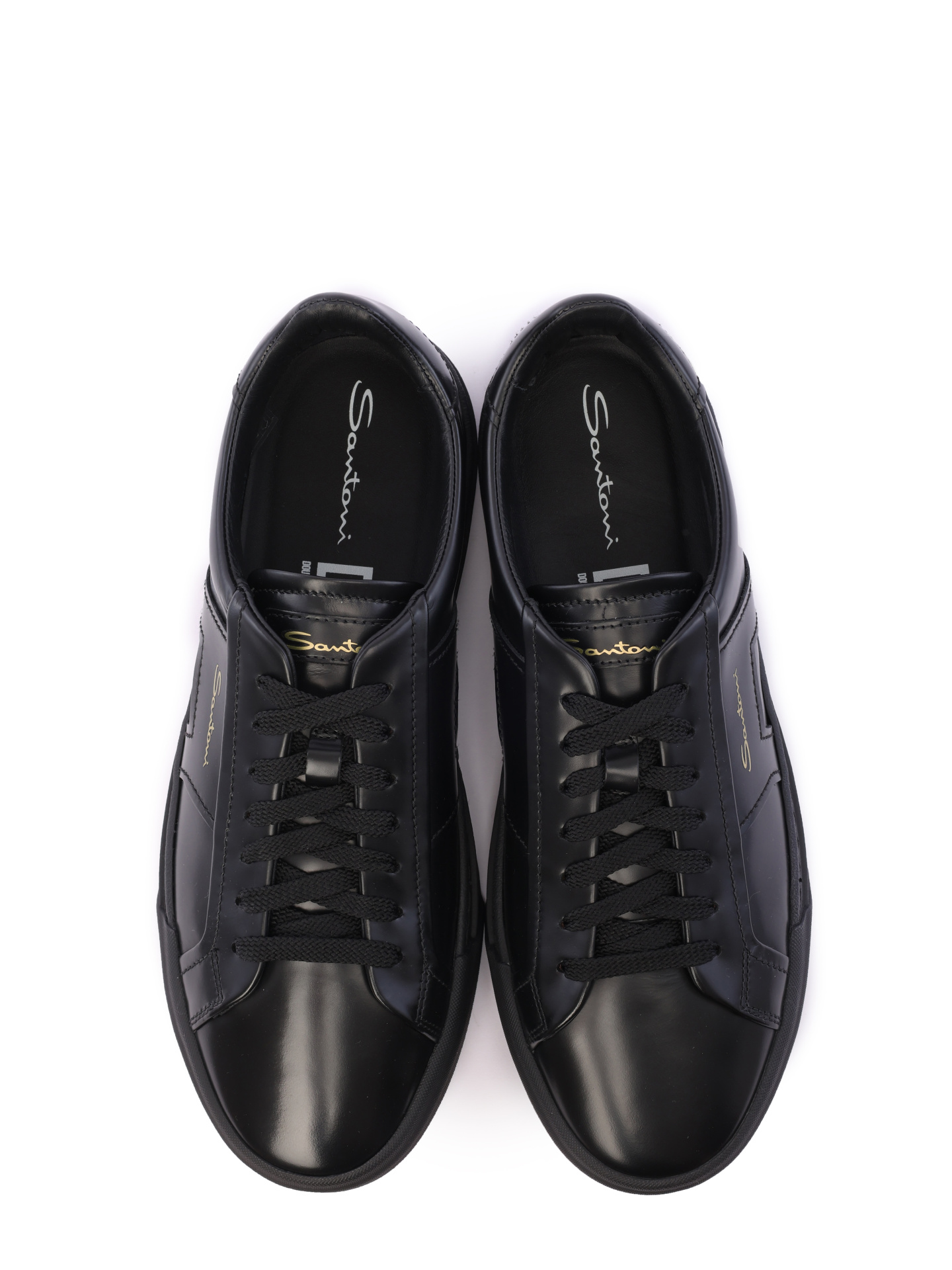 Кеды черные кожаные гладкие  — купить в интернет-магазине Verdistore