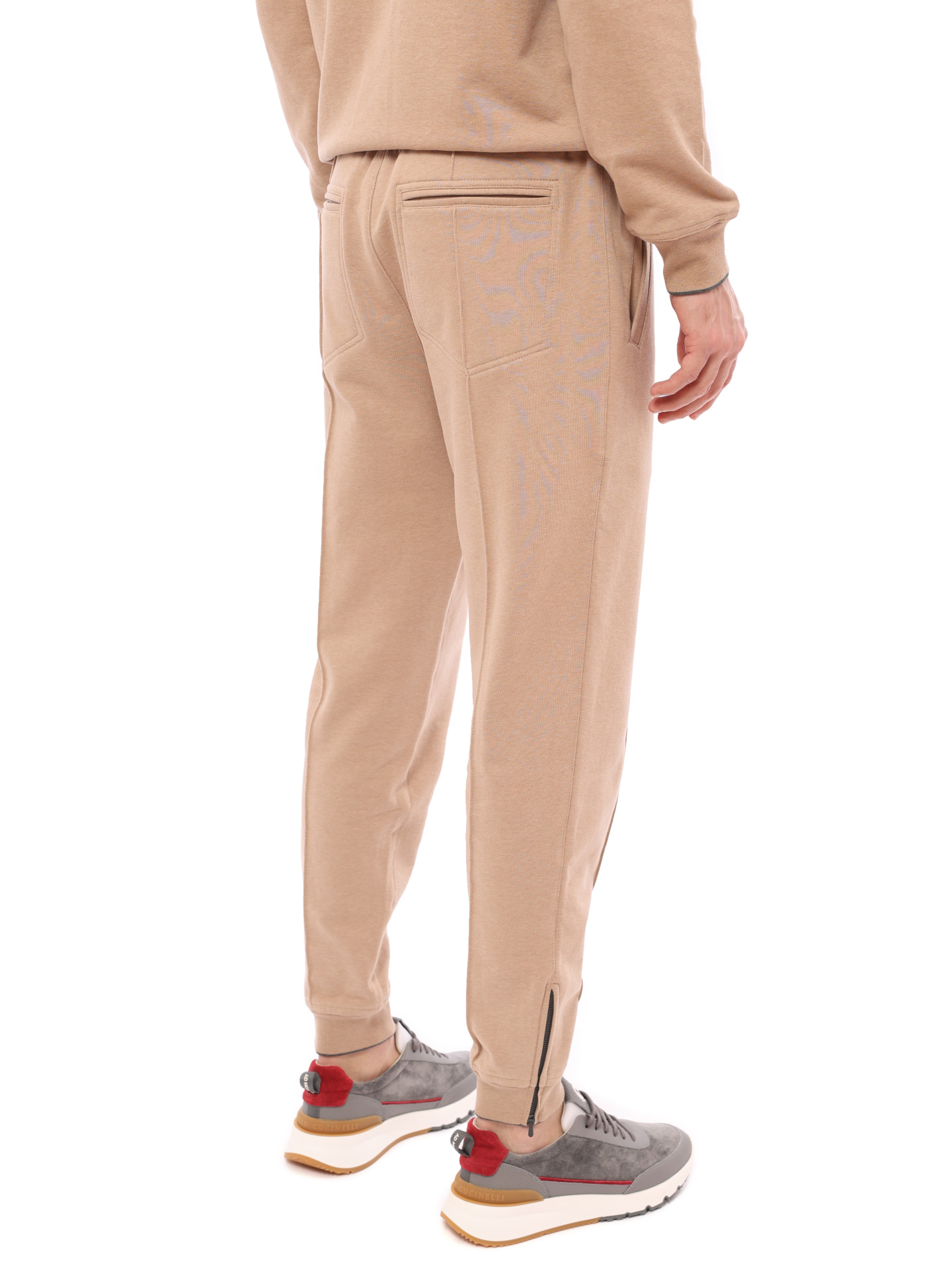 Брюки Brunello Cucinelli MTU143142G CB575 хлопковые мужские со стрелками  — купить в интернет-магазине Verdistore