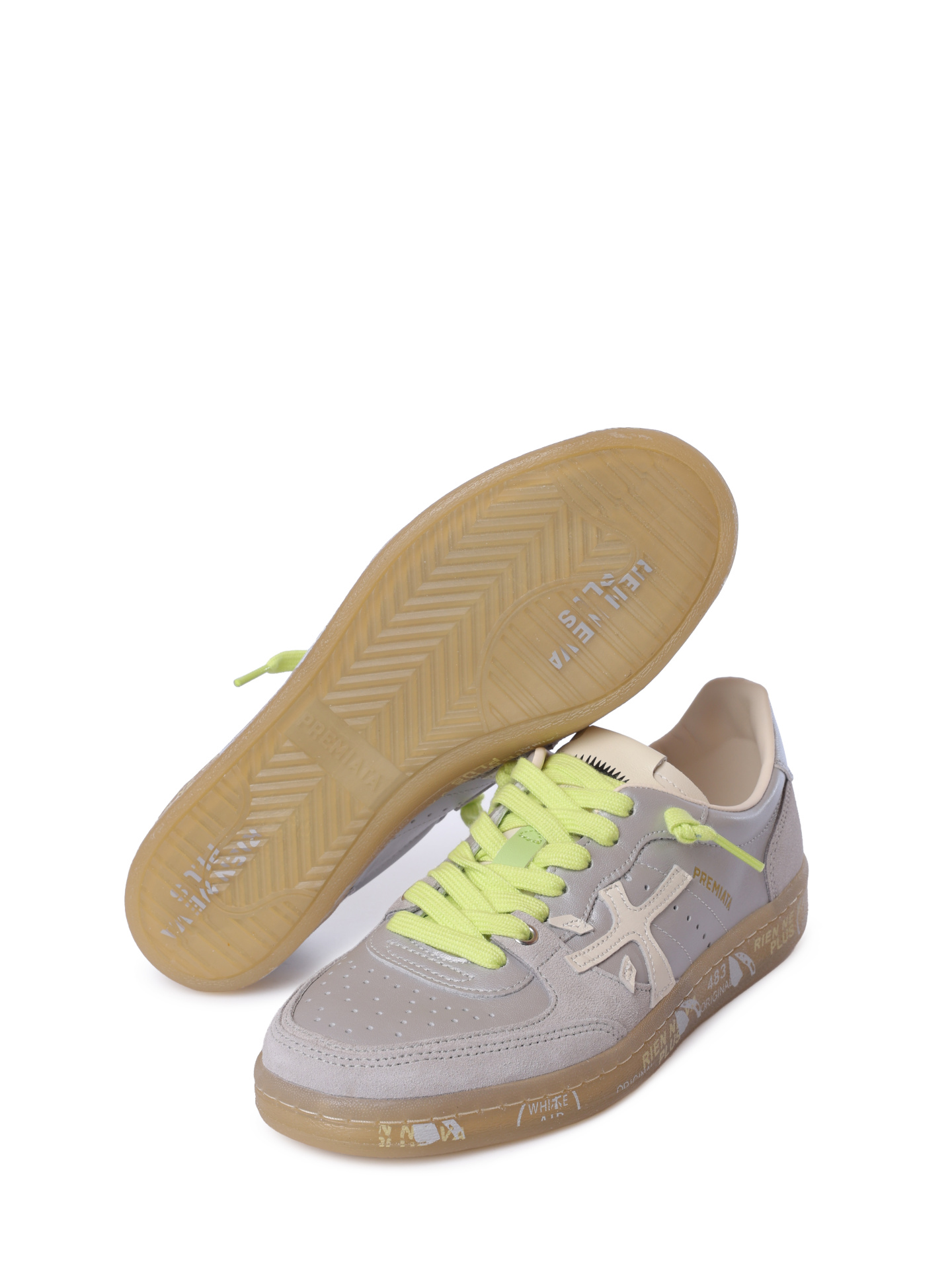 Кеды Premiata BSKTCLAYD VAR 7320 кожаные женские — купить в интернет-магазине Verdistore