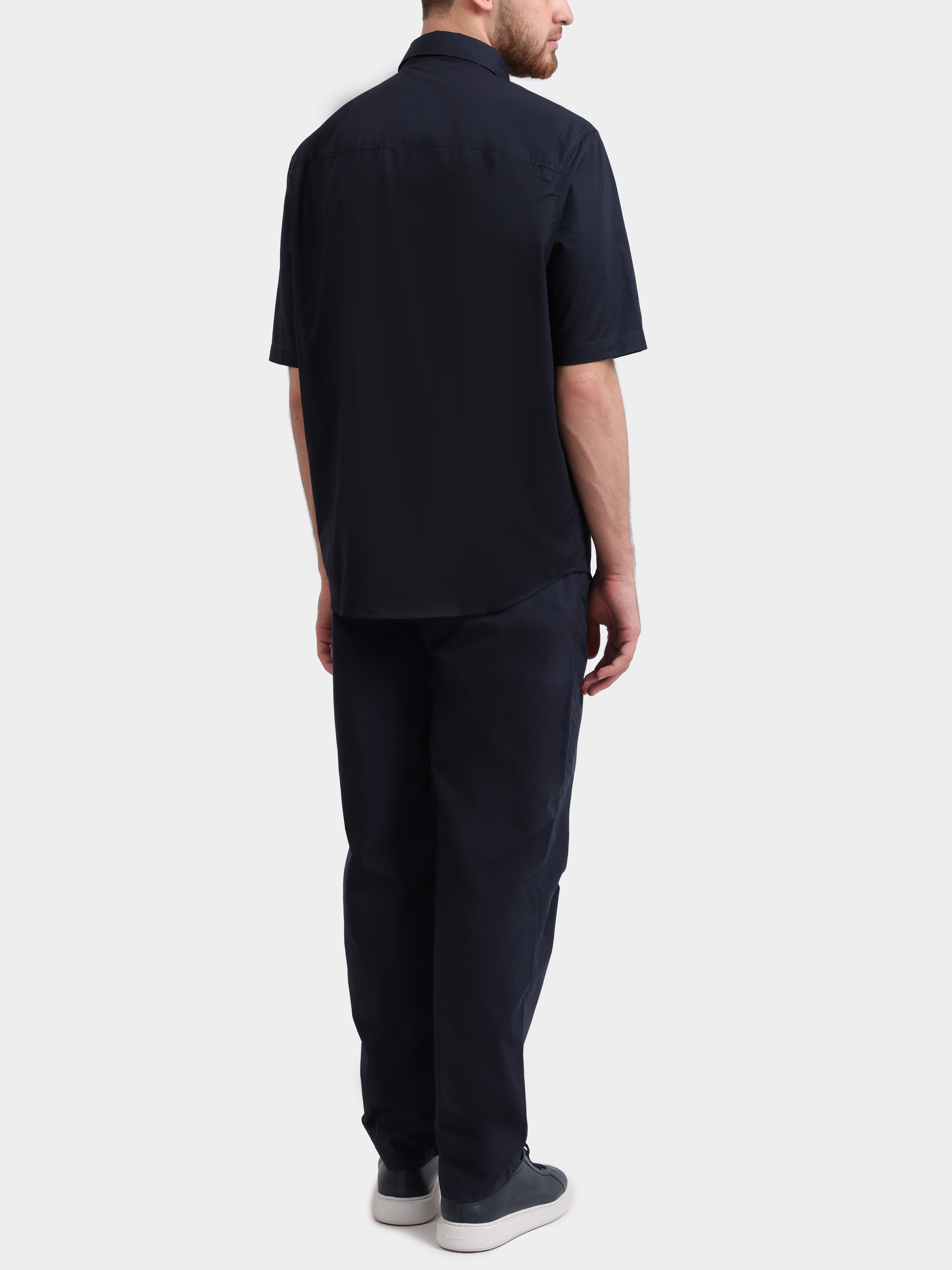 Брюки Armani Exchange XM002273 AF22686 UB101 темно-синие мужские — купить в интернет-магазине Verdistore