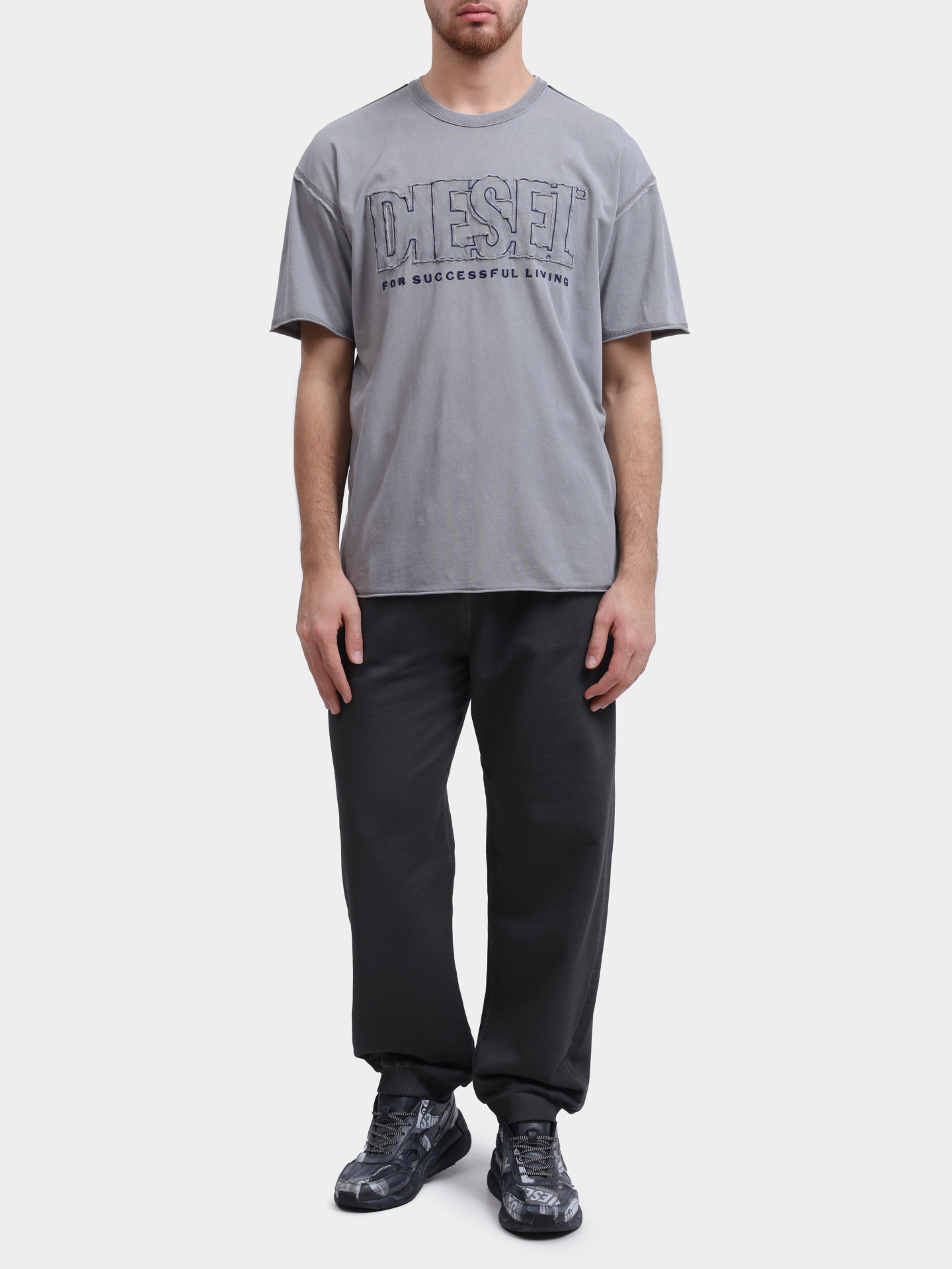 Футболка Diesel A210410KMAH97D хлопковая мужская — купить в интернет-магазине Verdistore