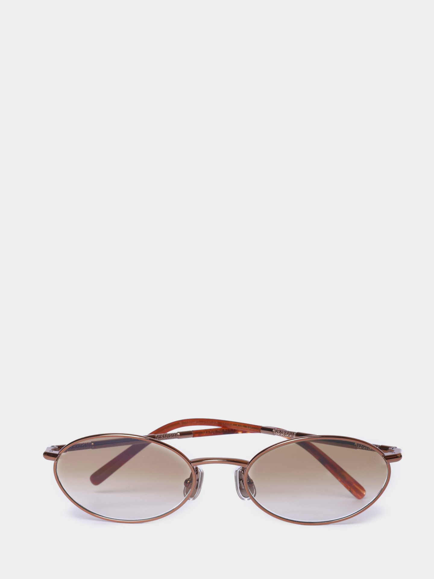 Очки Brunello Cucinelli MOCTRAMS02 CKU77 коричневые женские титановые — купить в интернет-магазине Verdistore