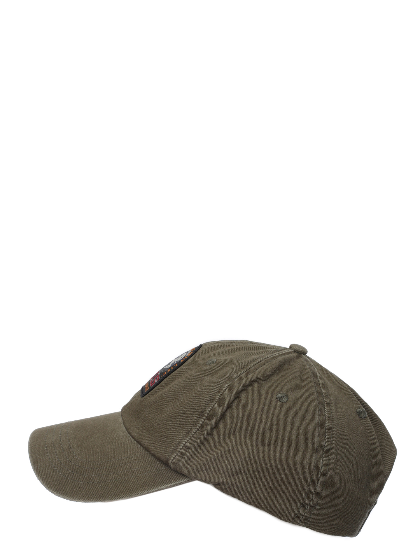 Бейсболка джинсовая коричневая с крупной нашивкой логотипом  — купить в интернет-магазине Verdistore