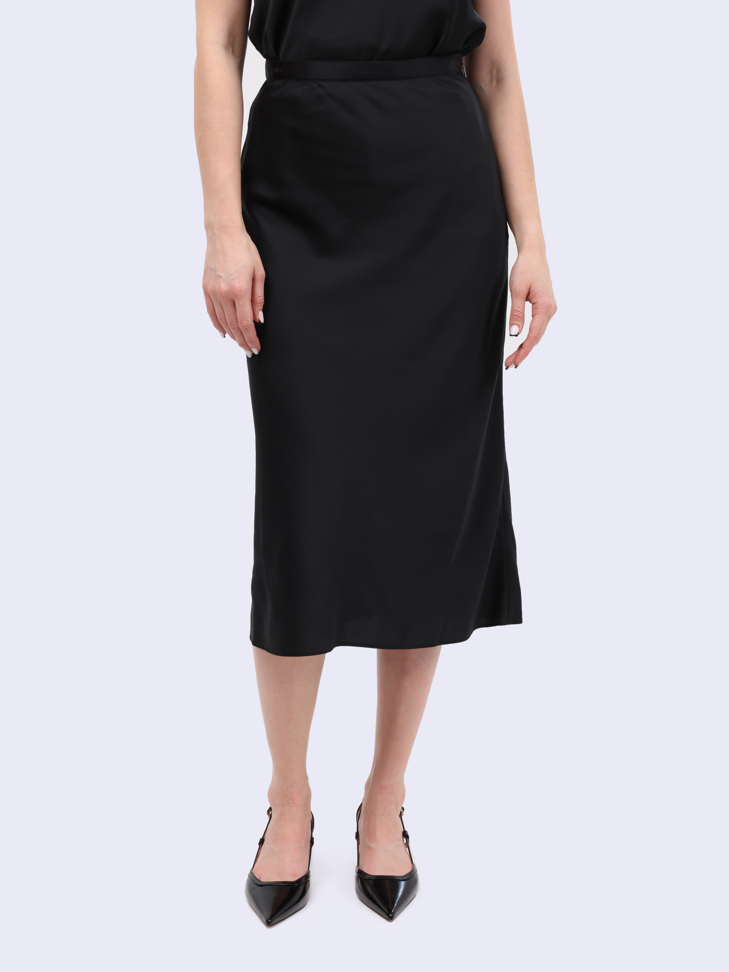 Юбка Calvin Klein K20K207308 BEH черная женская — купить в интернет-магазине Verdistore