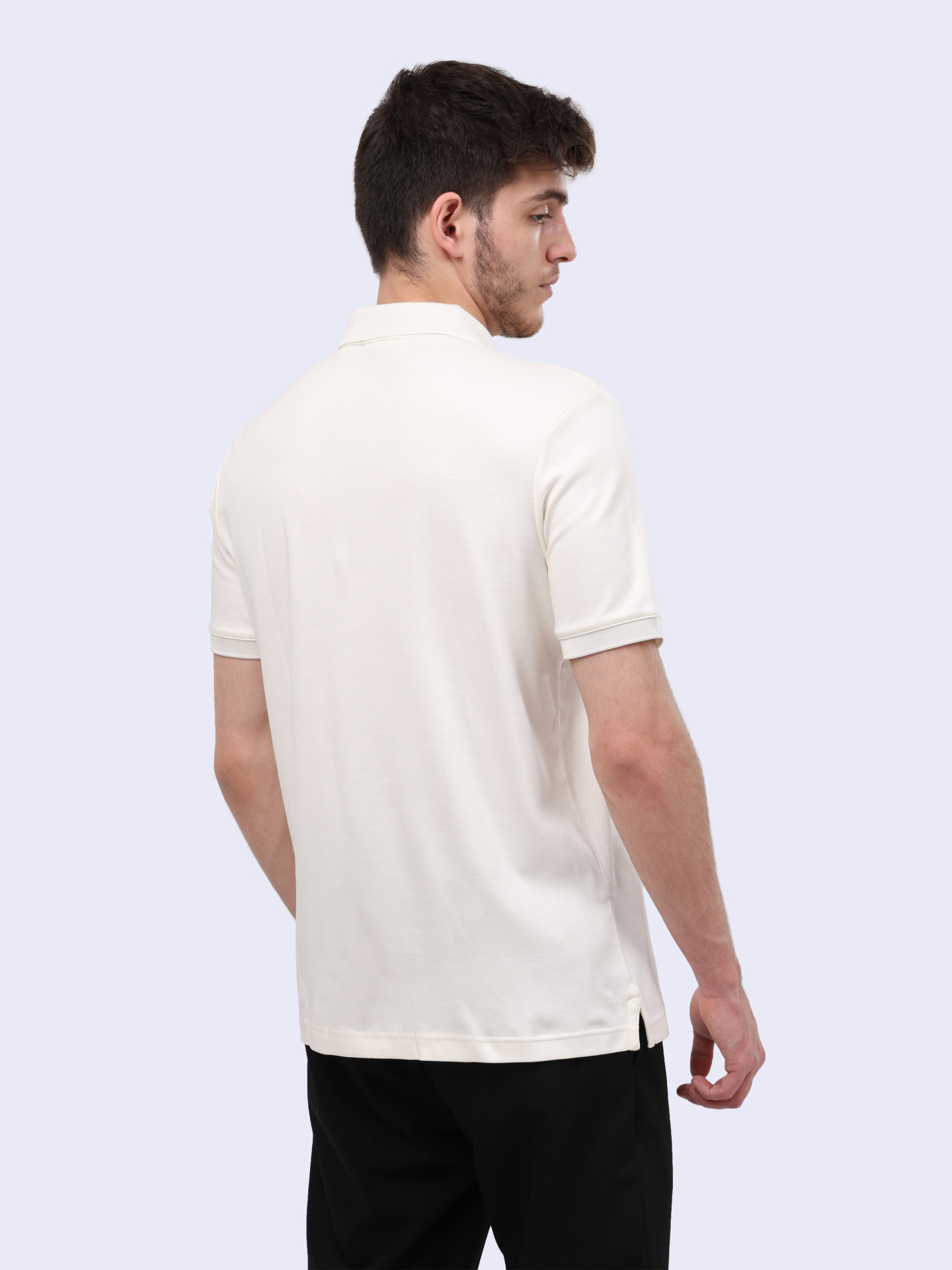 Поло Calvin Klein K10K112754 YAT белое мужское из хлопка — купить в интернет-магазине Verdistore