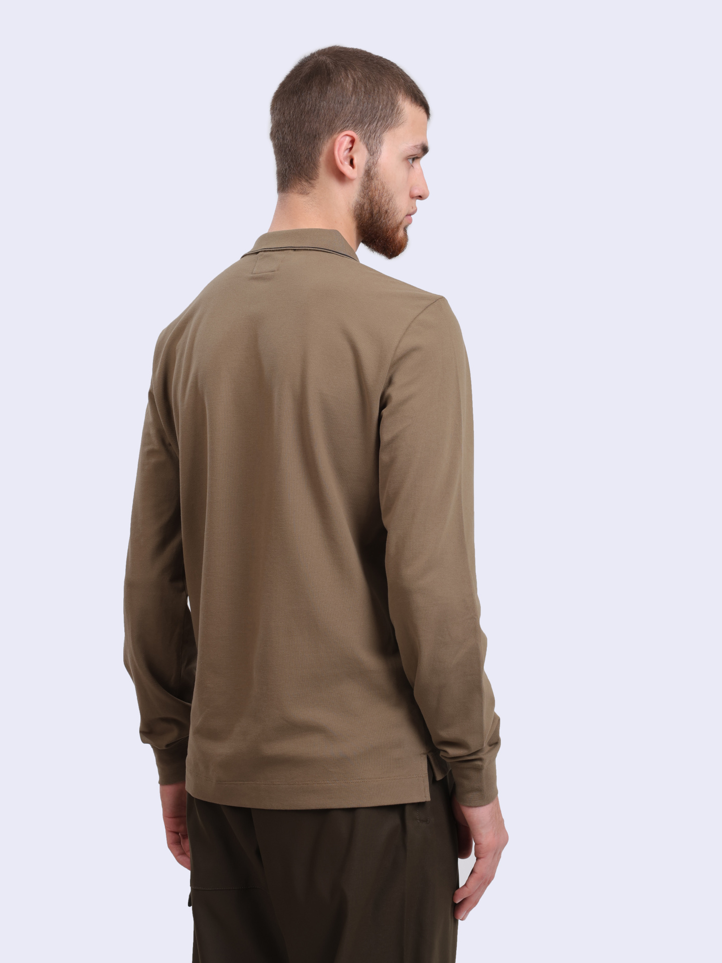 Поло C.P. Company 15CMPL070A-005263W 653 светло-коричневое мужское — купить в интернет-магазине Verdistore