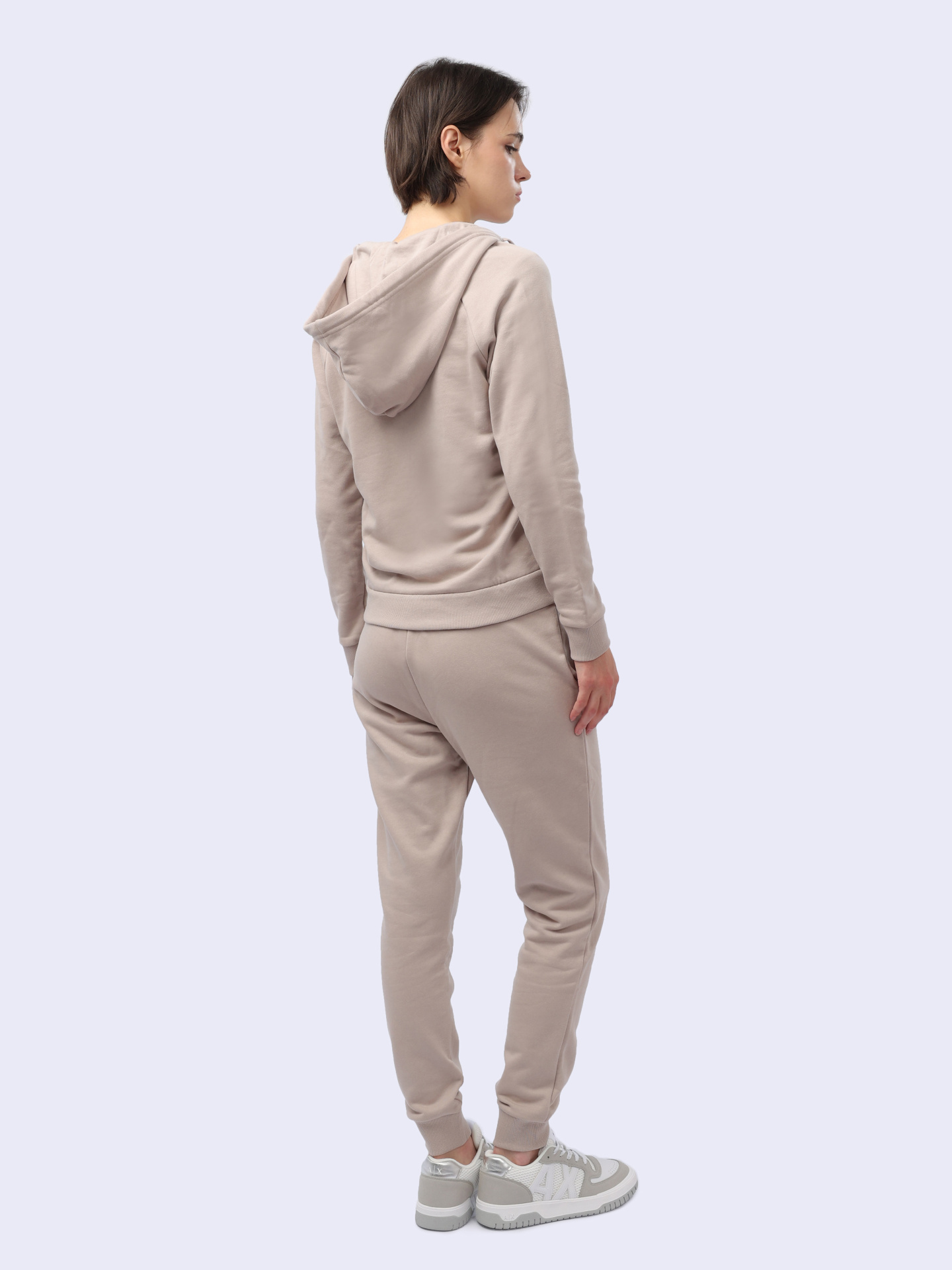 Мастерка Armani Exchange 8NYM28 YJE5Z 1786 бежевая женская — купить в интернет-магазине Verdistore