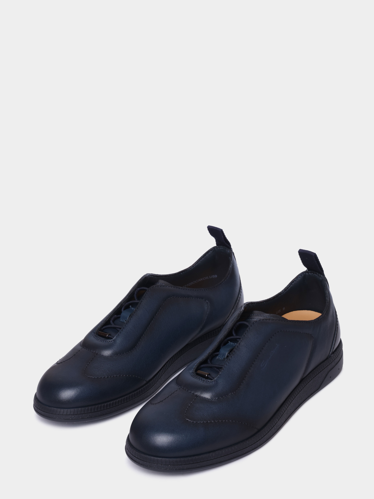 Кеды Santoni MBPG22109OCAKOILU59 кожаные мужские — купить в интернет-магазине Verdistore