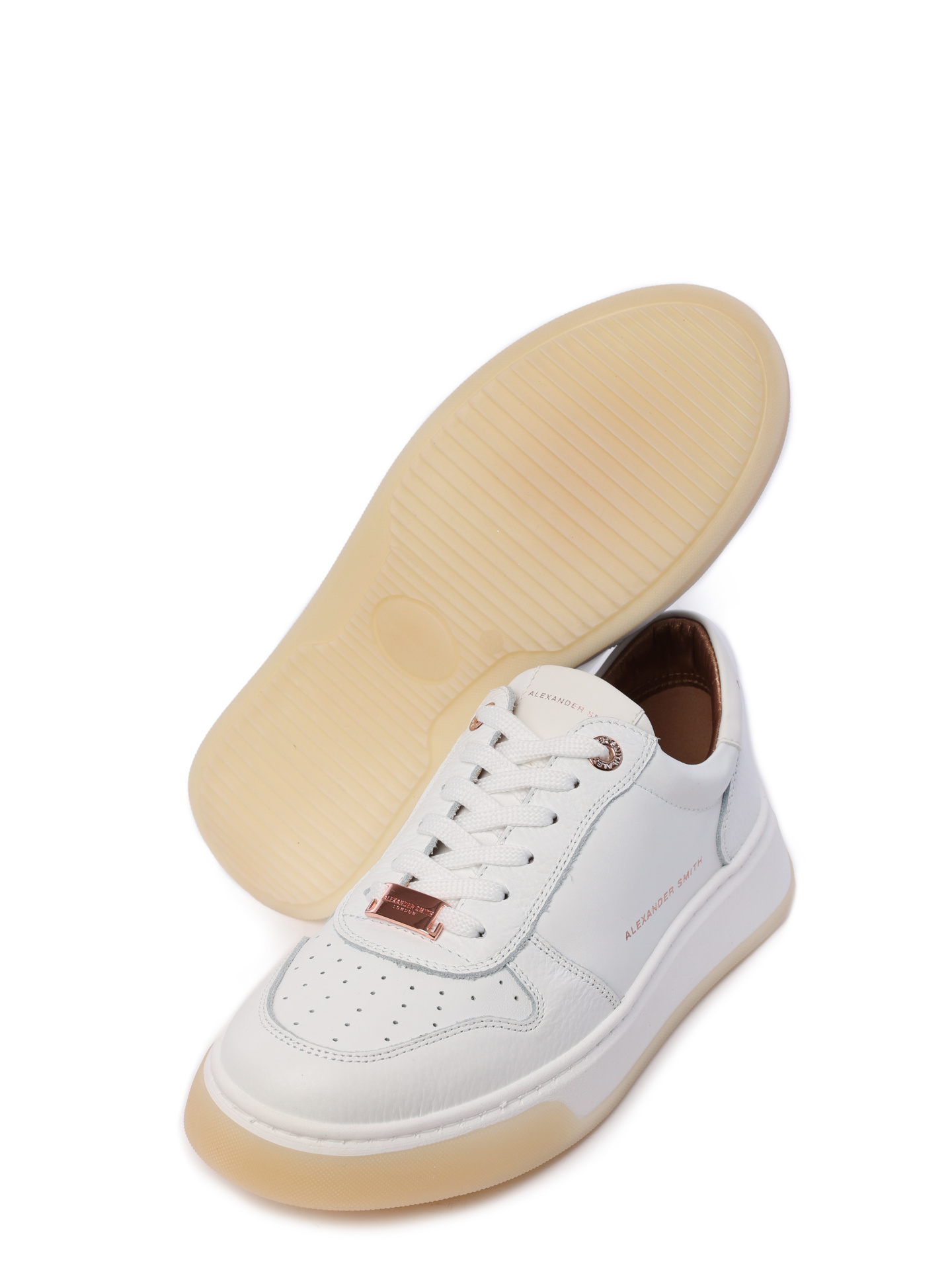 Кеды Alexander Smith AW T2D 41 TWT белые женские с перфорацией — купить в интернет-магазине Verdistore