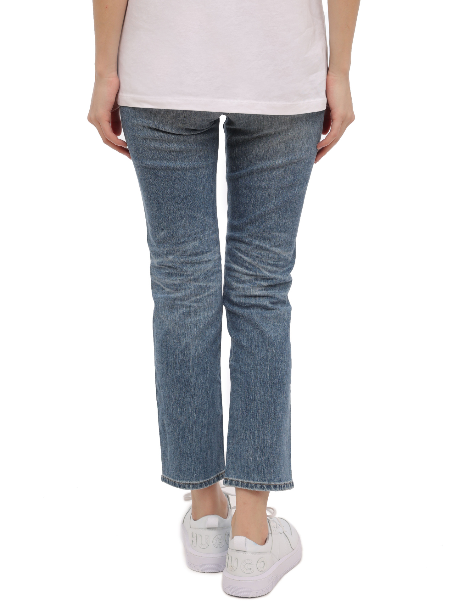 Джинсы AG LED1676 синие женские — купить в интернет-магазине Verdistore