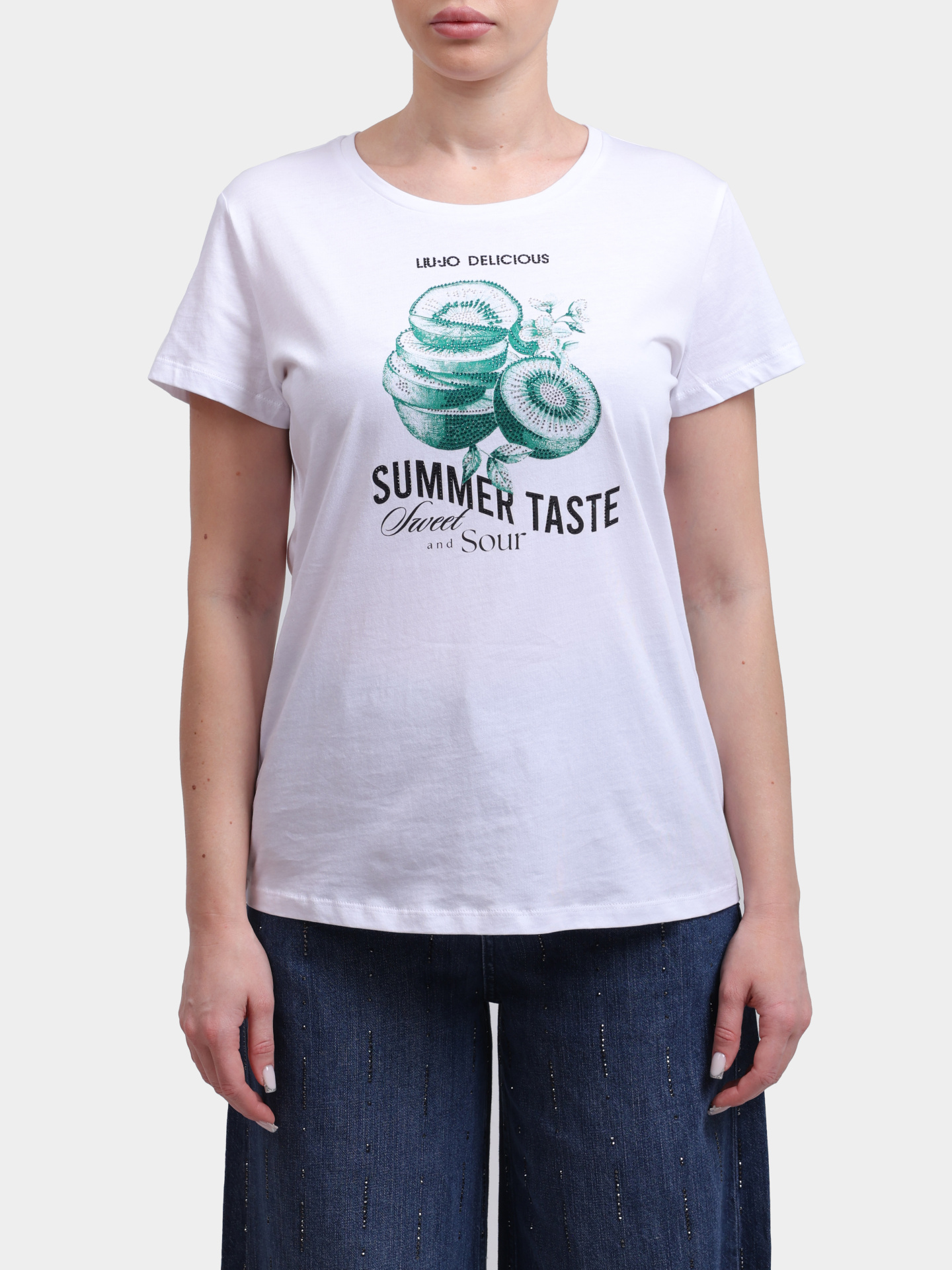 Футболка WA6476 JS923 P9452 белая женская — купить в интернет-магазине Verdistore