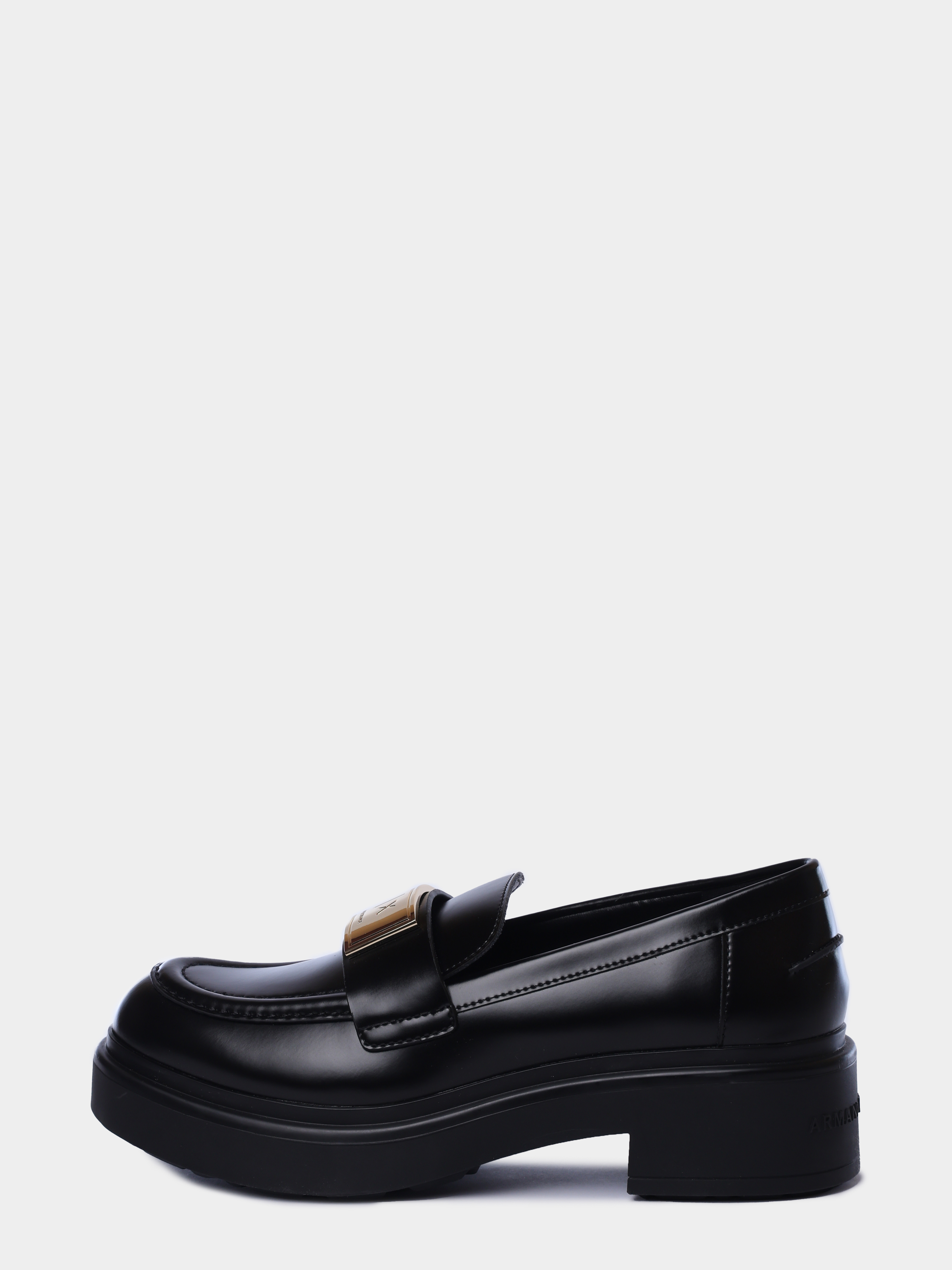 Лоферы Armani Exchange XW003095 AF11912 UC001 черные женские — купить в интернет-магазине Verdistore