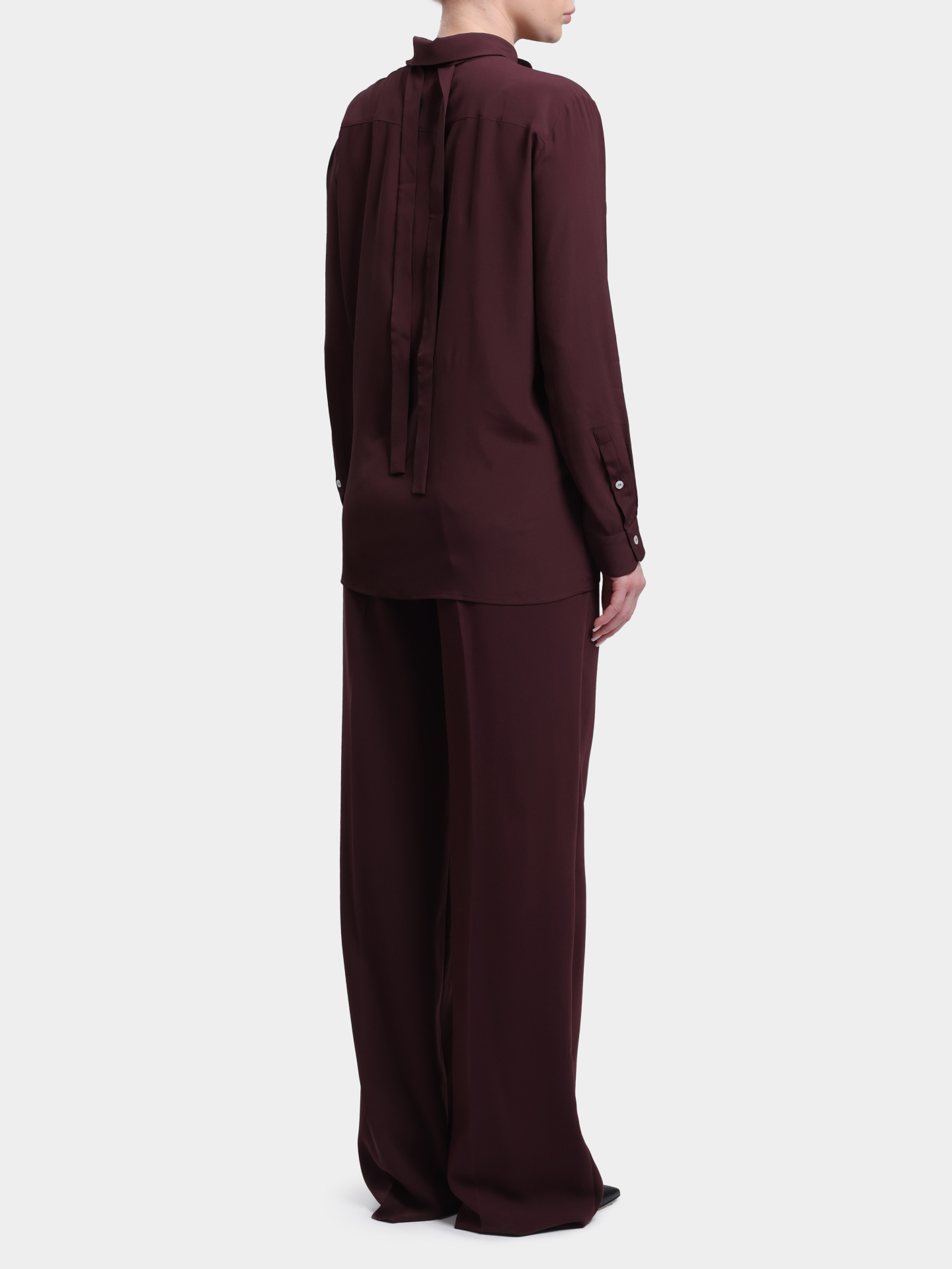 Рубашка MARELLA MLLCALCA 007 бордовая женская — купить в интернет-магазине Verdistore