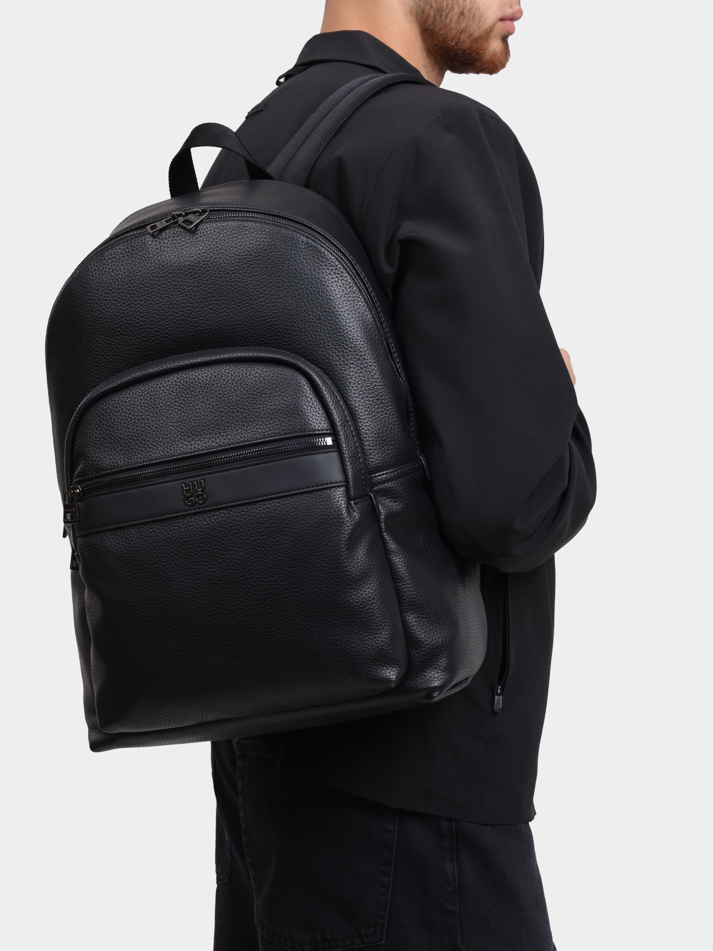 Рюкзак Hugo 50547423 001 черный мужской — купить в интернет-магазине Verdistore