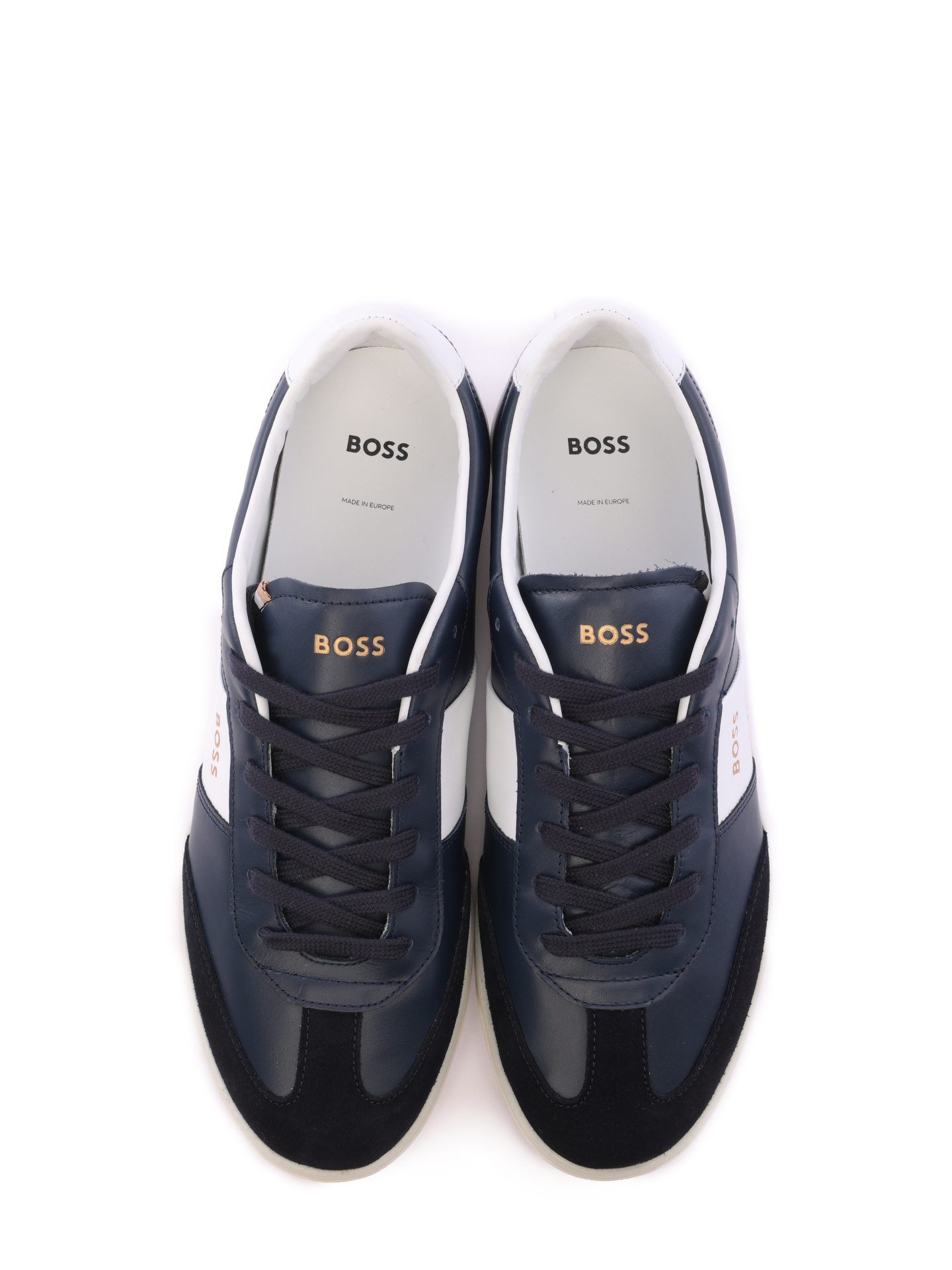 Кеды Boss 50512374 410 кожаные мужские — купить в интернет-магазине Verdistore