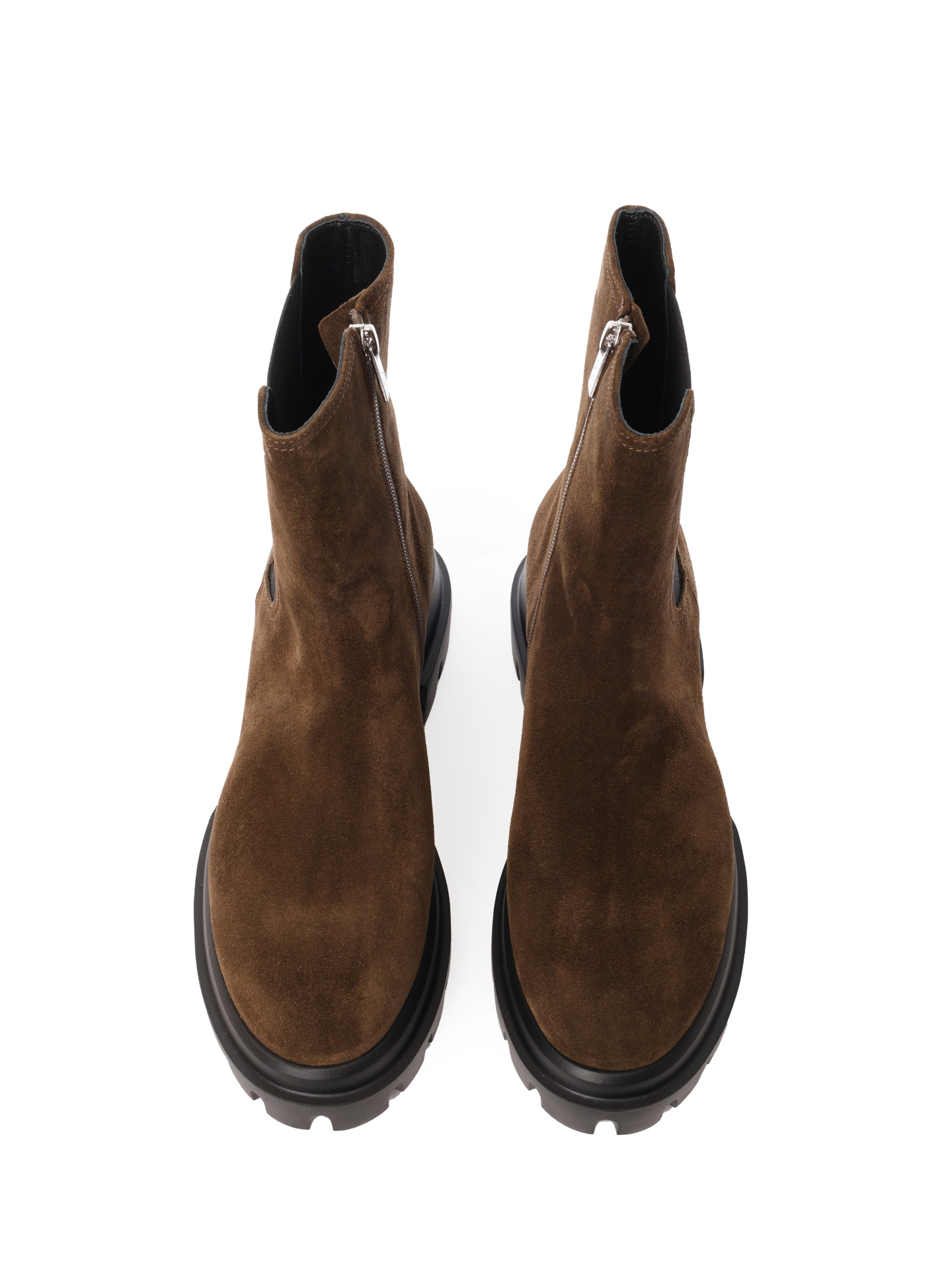 Ботинки AGL D756591PGKA082 A210 коричневые женские из замши — купить в интернет-магазине Verdistore