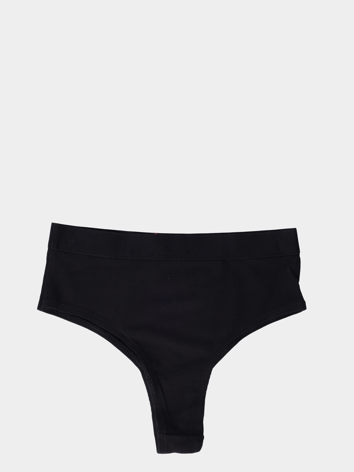 Трусы Hugo BRAZILIAN HW RIB 10251623 01 50520198 002 женские черные с маленьким патчем-логотипом  — купить в интернет-магазине Verdistore