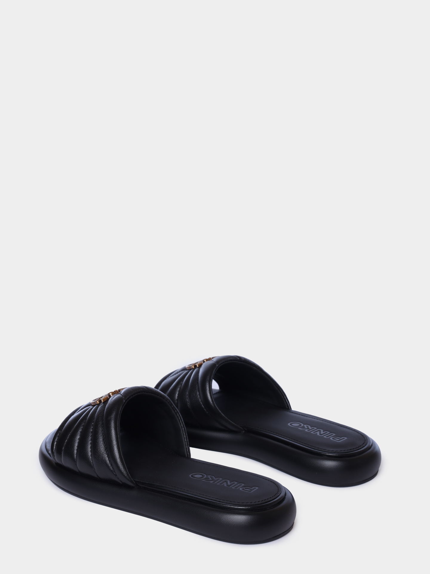 Шлепанцы Pinko SD0525 P003 Z99 кожаные женские — купить в интернет-магазине Verdistore