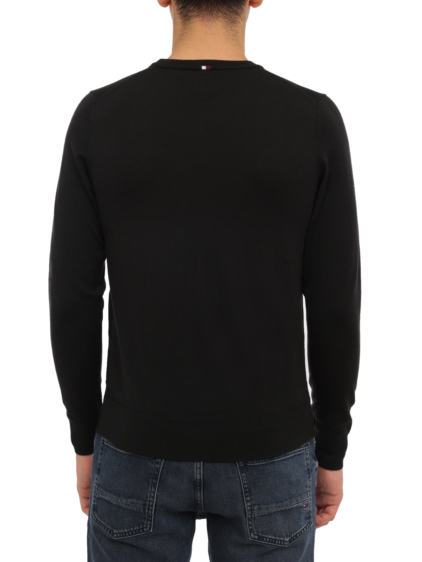 Джемпер Tommy Hilfiger MW0MW33128 шерстяной мужской — купить в интернет-магазине Verdistore
