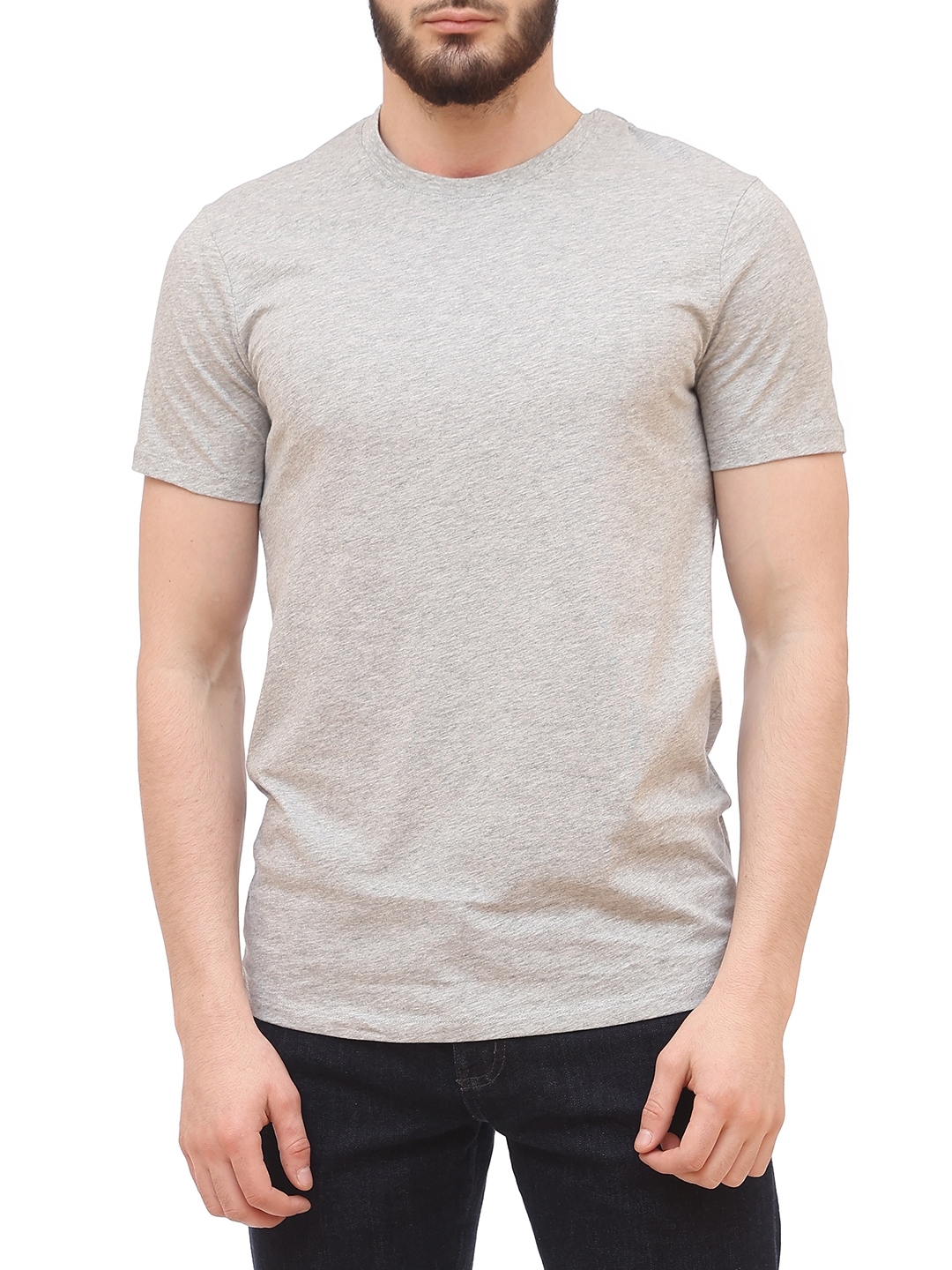 Футболка Armani Exchange 8NZT74 ZJA5Z 3929 серая мужская из хлопка — купить в интернет-магазине Verdistore