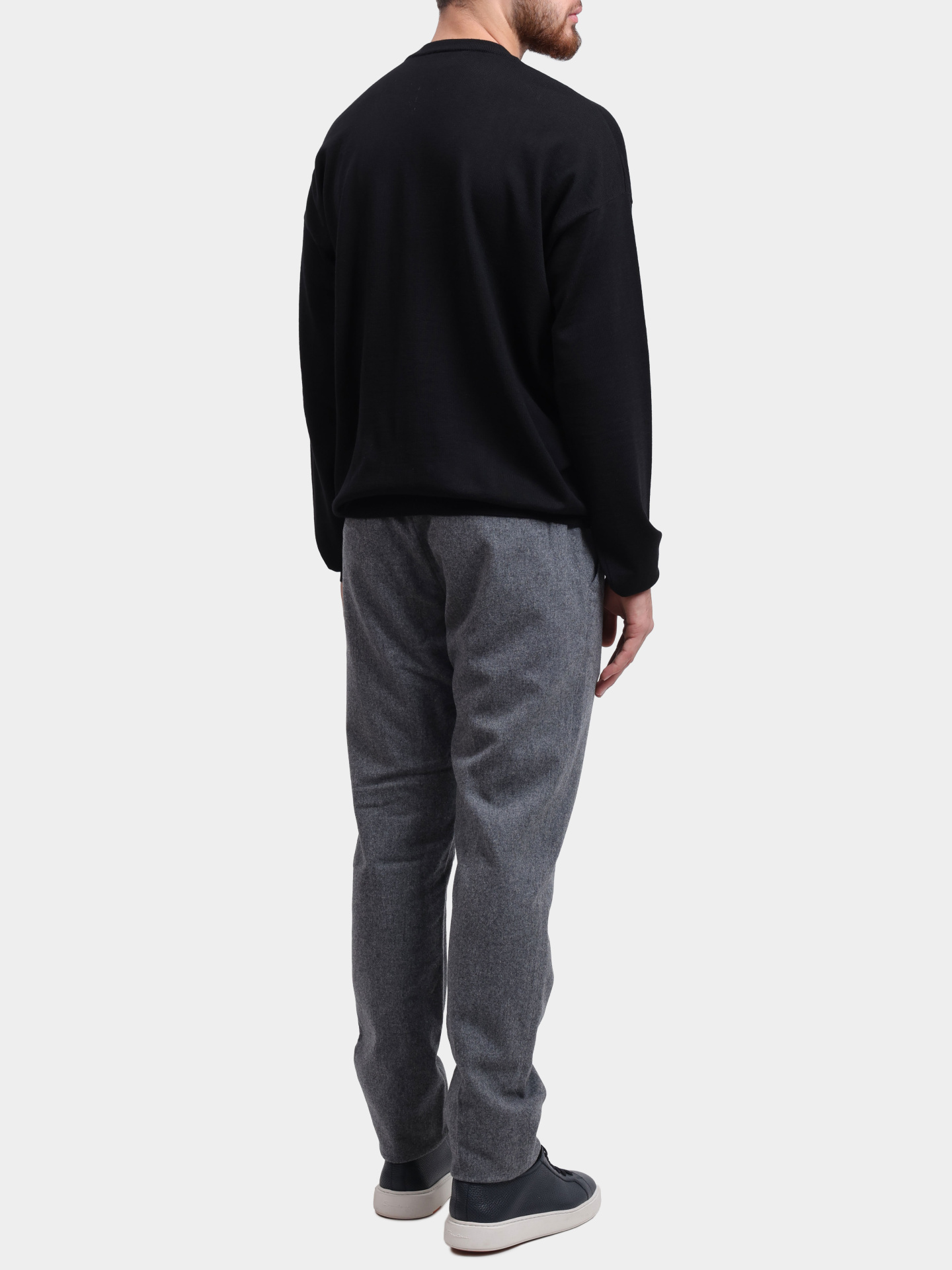 Джемпер Alpha Studio AU-3020C 1002 шерстяной мужской — купить в интернет-магазине Verdistore