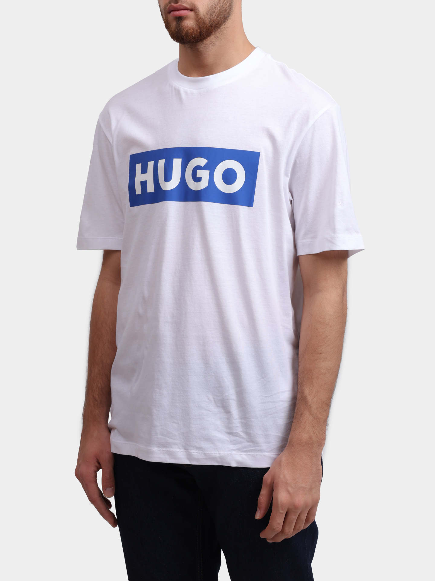 Футболка Hugo 50522376 100 белая мужская — купить в интернет-магазине Verdistore