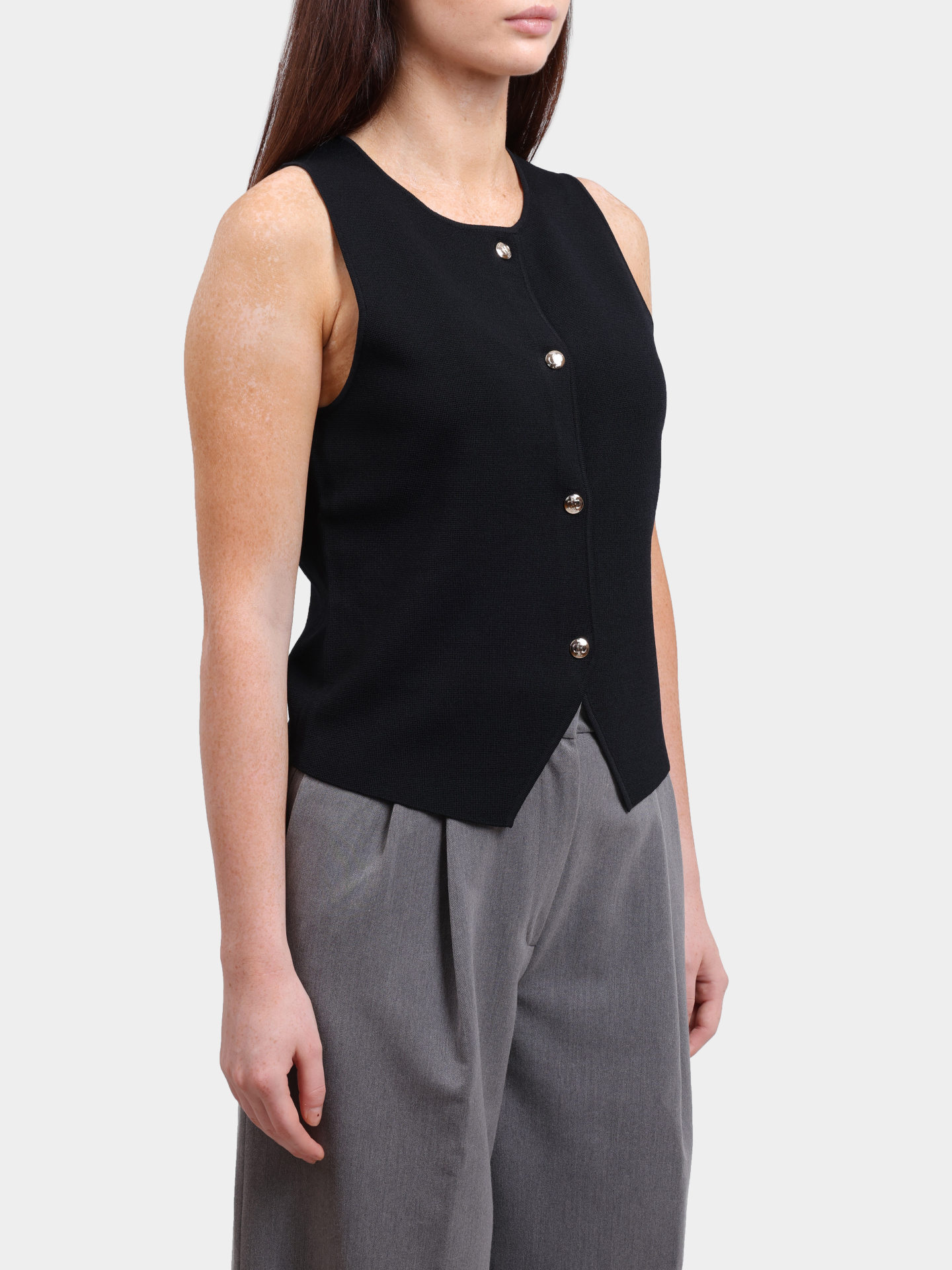 Жилет Liu-Jo CF5312 MS55N 22222 черный женский — купить в интернет-магазине Verdistore