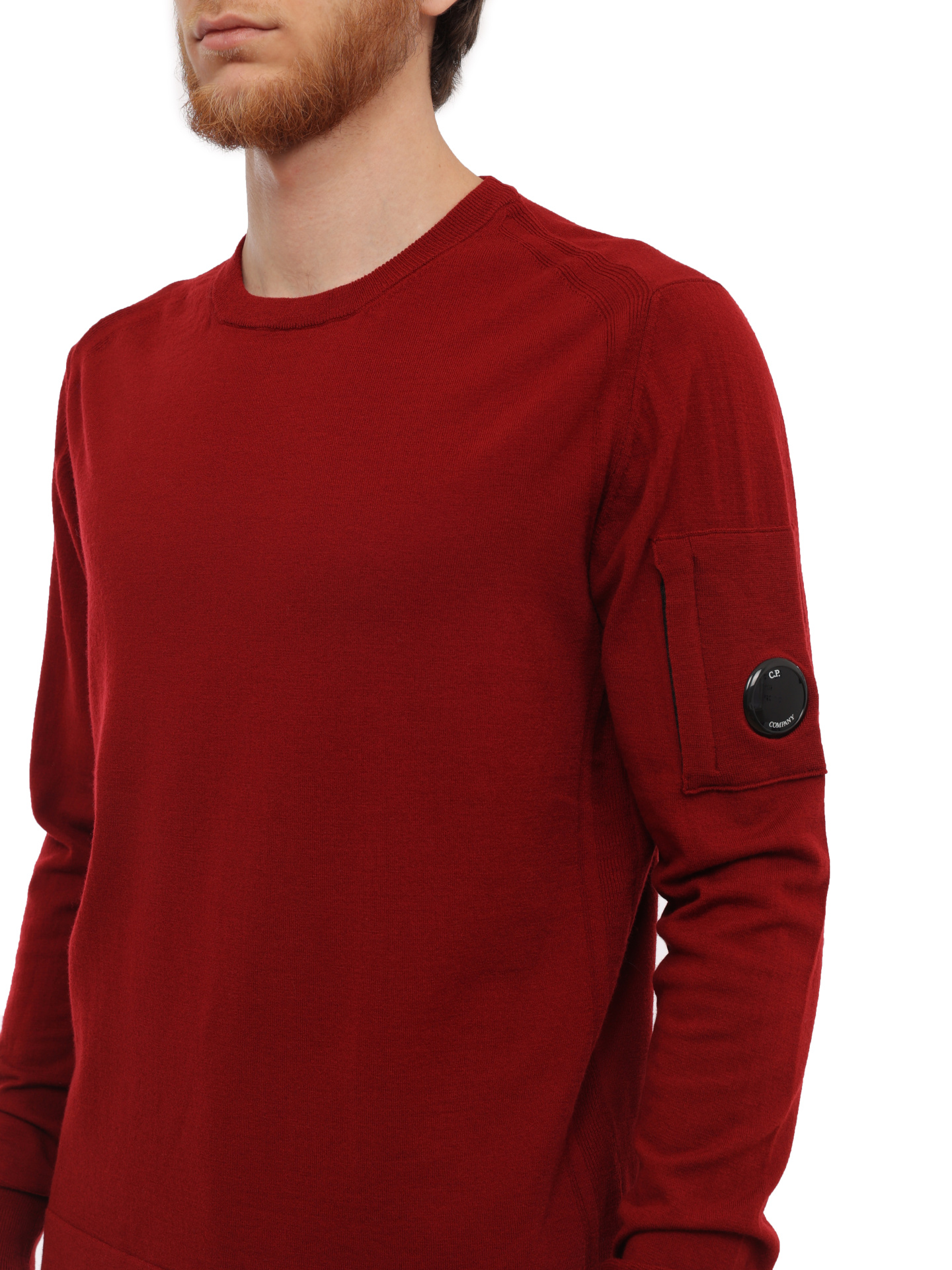Свитер C.P. Company 15CMKN072A-005528A 560 бордовый мужской — купить в интернет-магазине Verdistore
