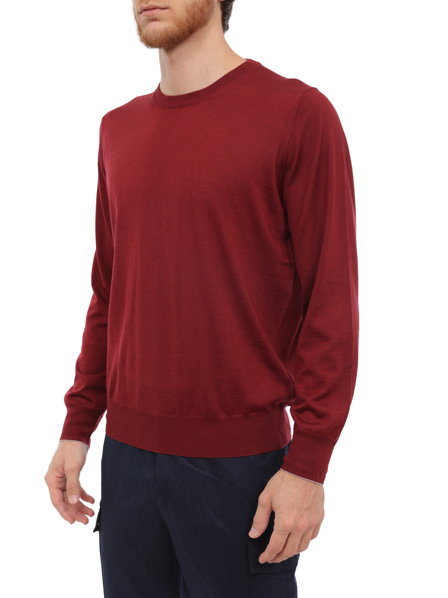 Свитер Brunello Cucinelli M2300B2005 CQR25 кашемировый мужской — купить в интернет-магазине Verdistore