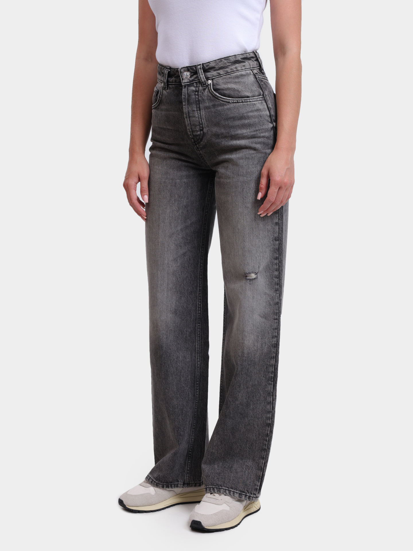 Джинсы 937_2 10256687 01 50513740 028 темно-серые женские хлопковые — купить в интернет-магазине Verdistore