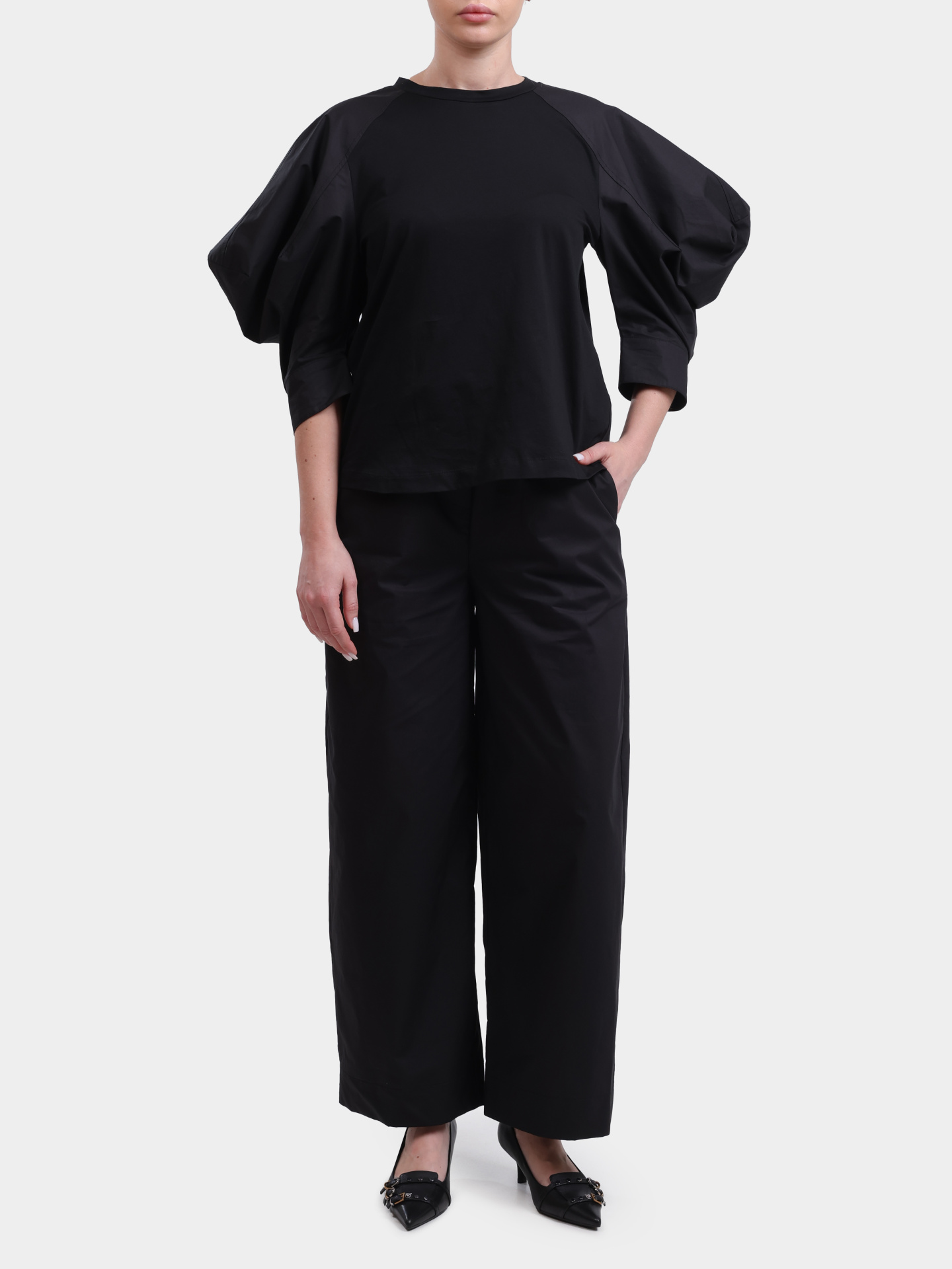 Брюки MEIMEIJ A05 100 черные женские — купить в интернет-магазине Verdistore